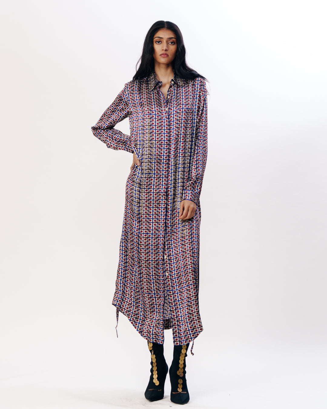 Effortless Shirt Dress Silhouette