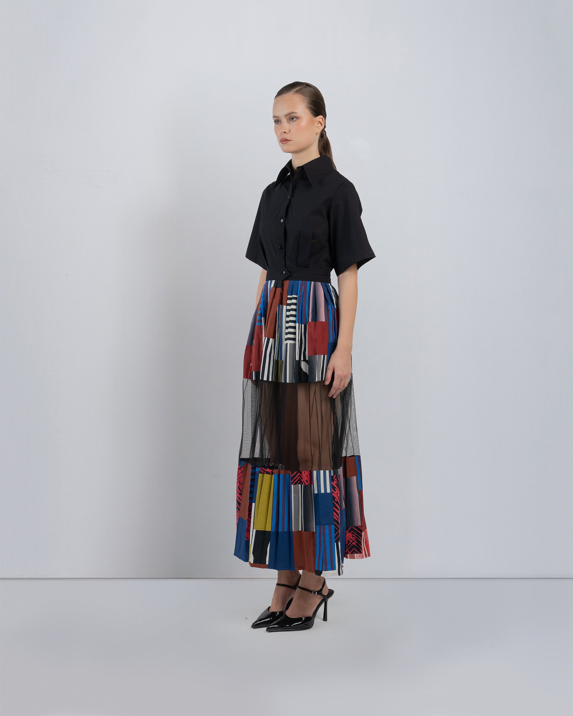 Bloc Mosaic Dress