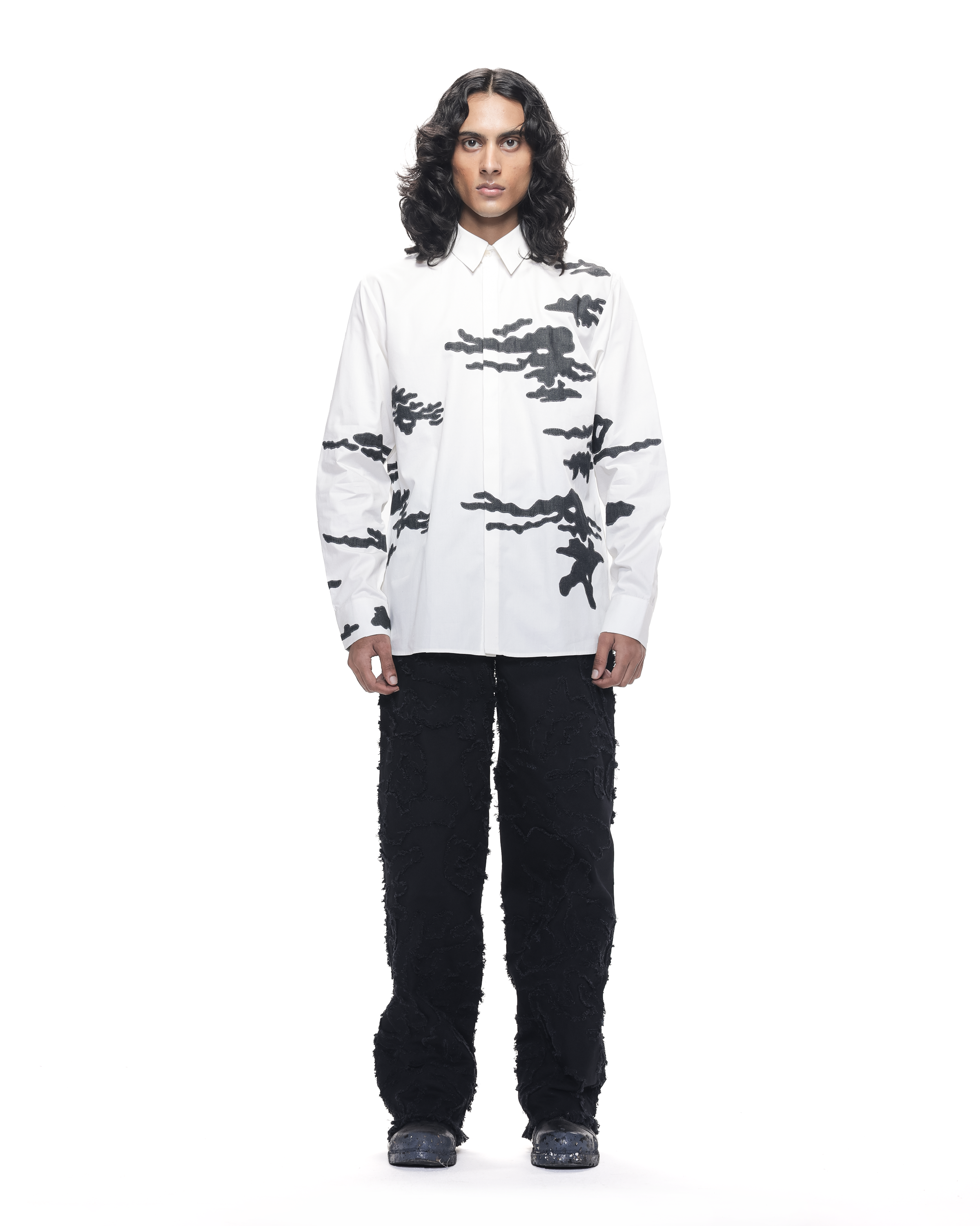 Burnt Applique Shirt