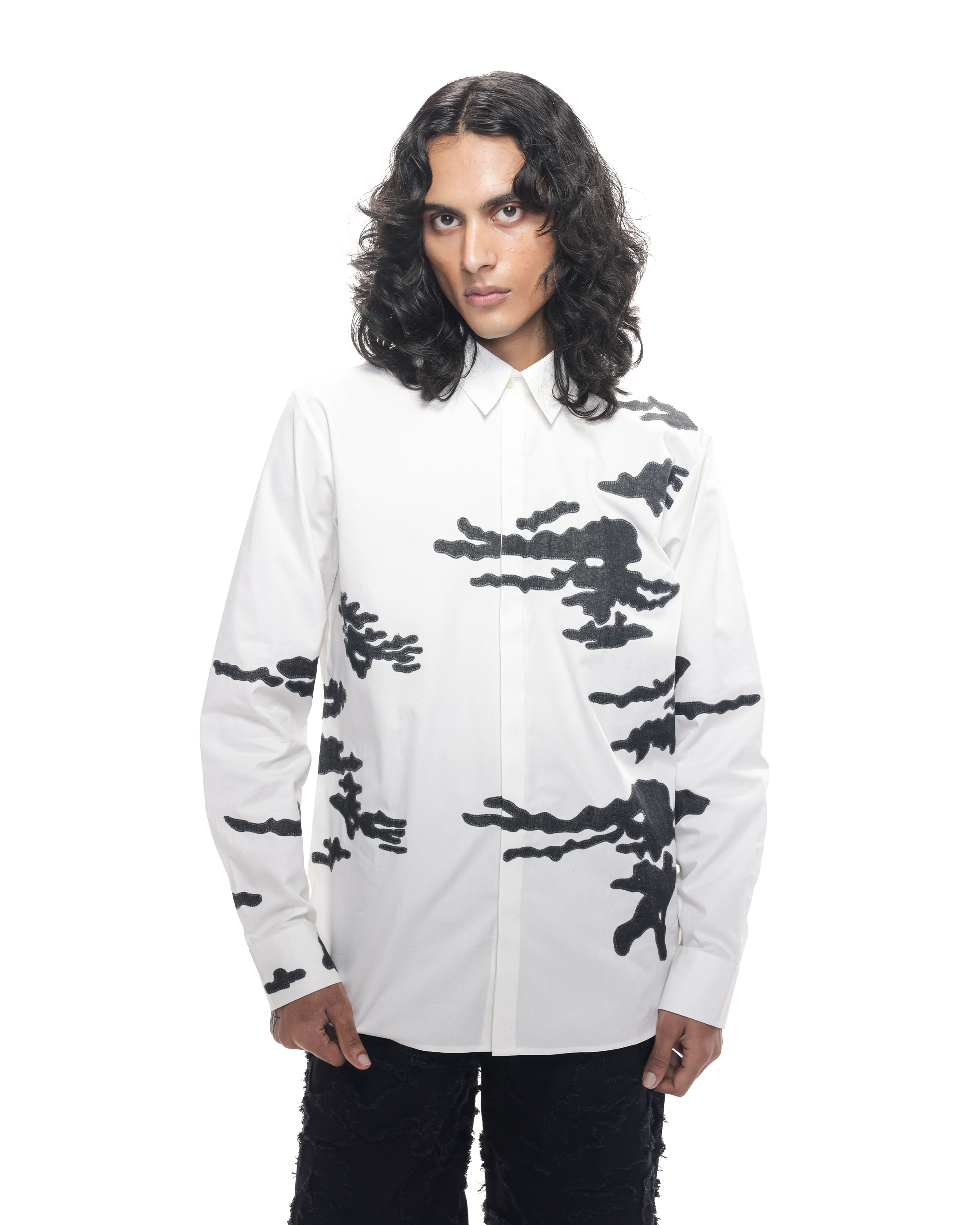 Burnt Applique Shirt
