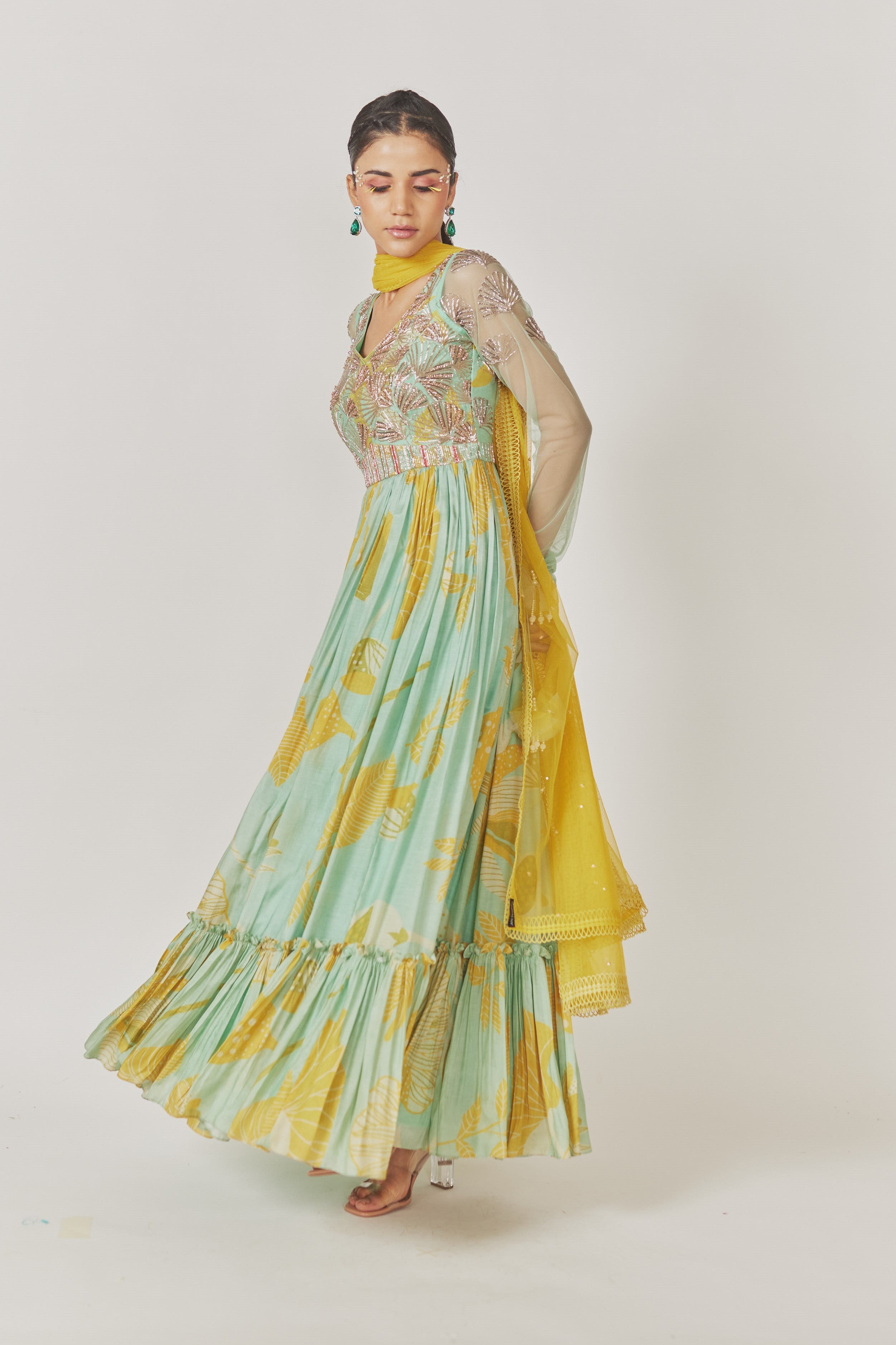 Ira Anarkali Set