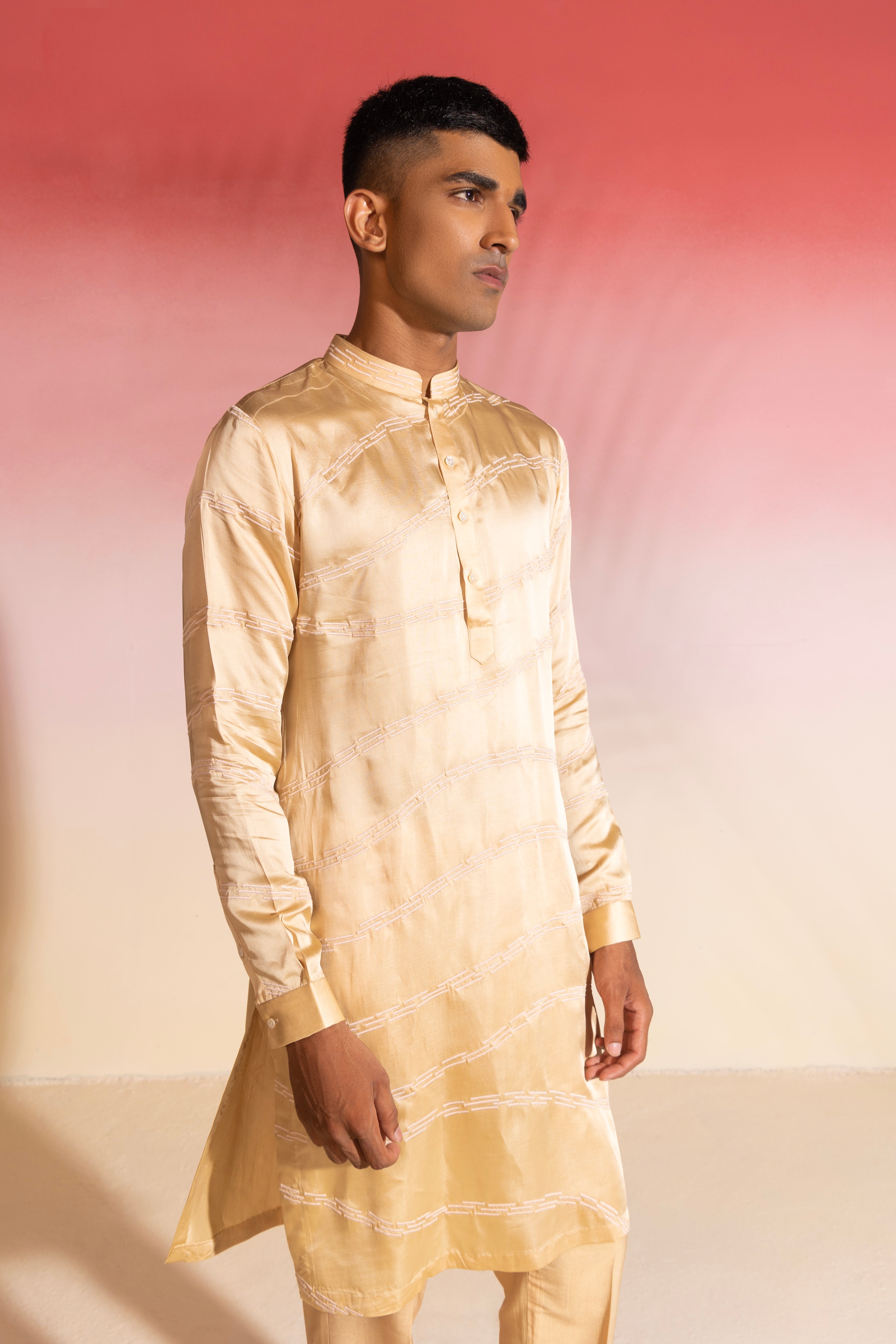 Cafe Au Lait Kurta