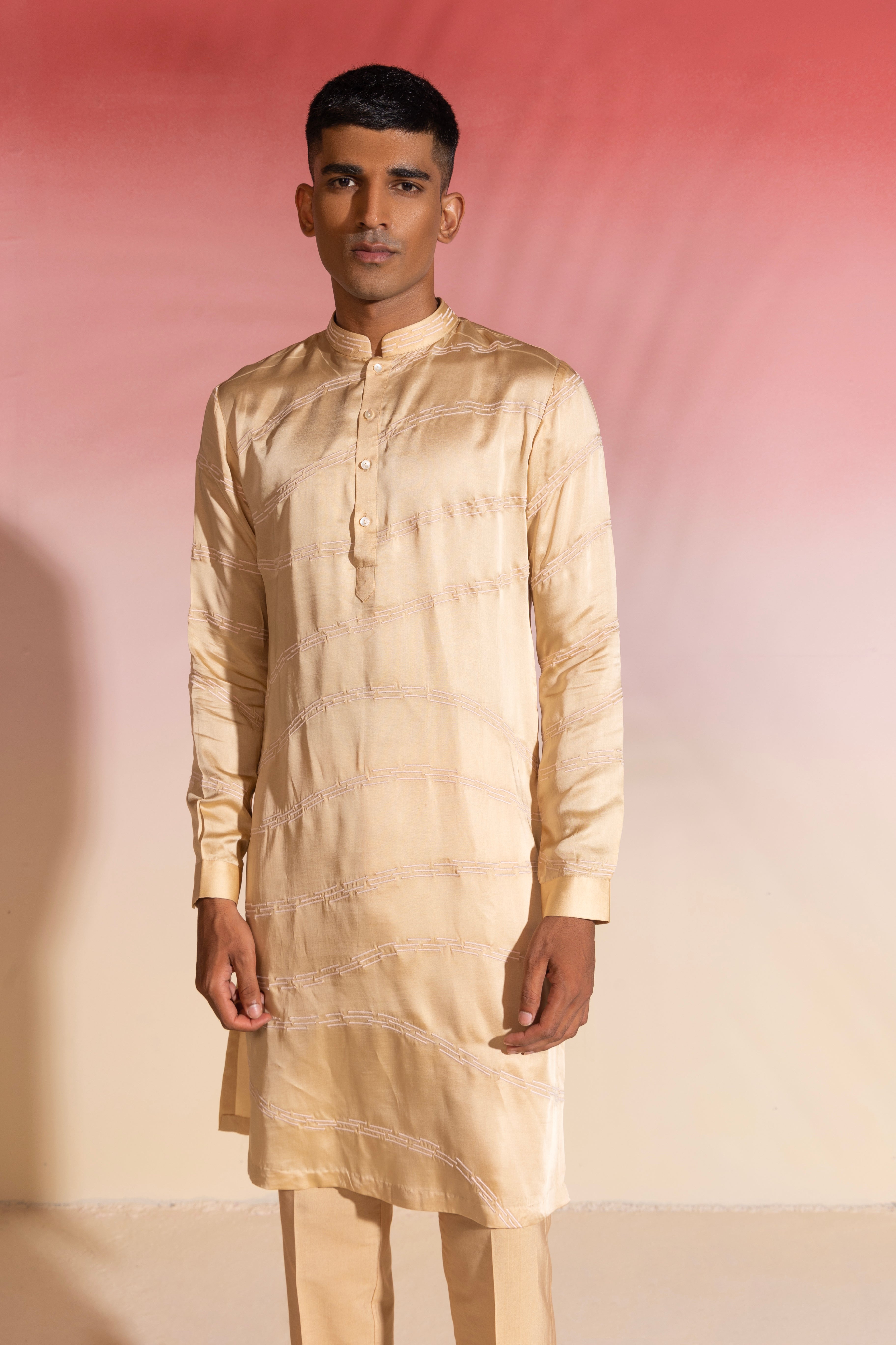 Cafe Au Lait Kurta