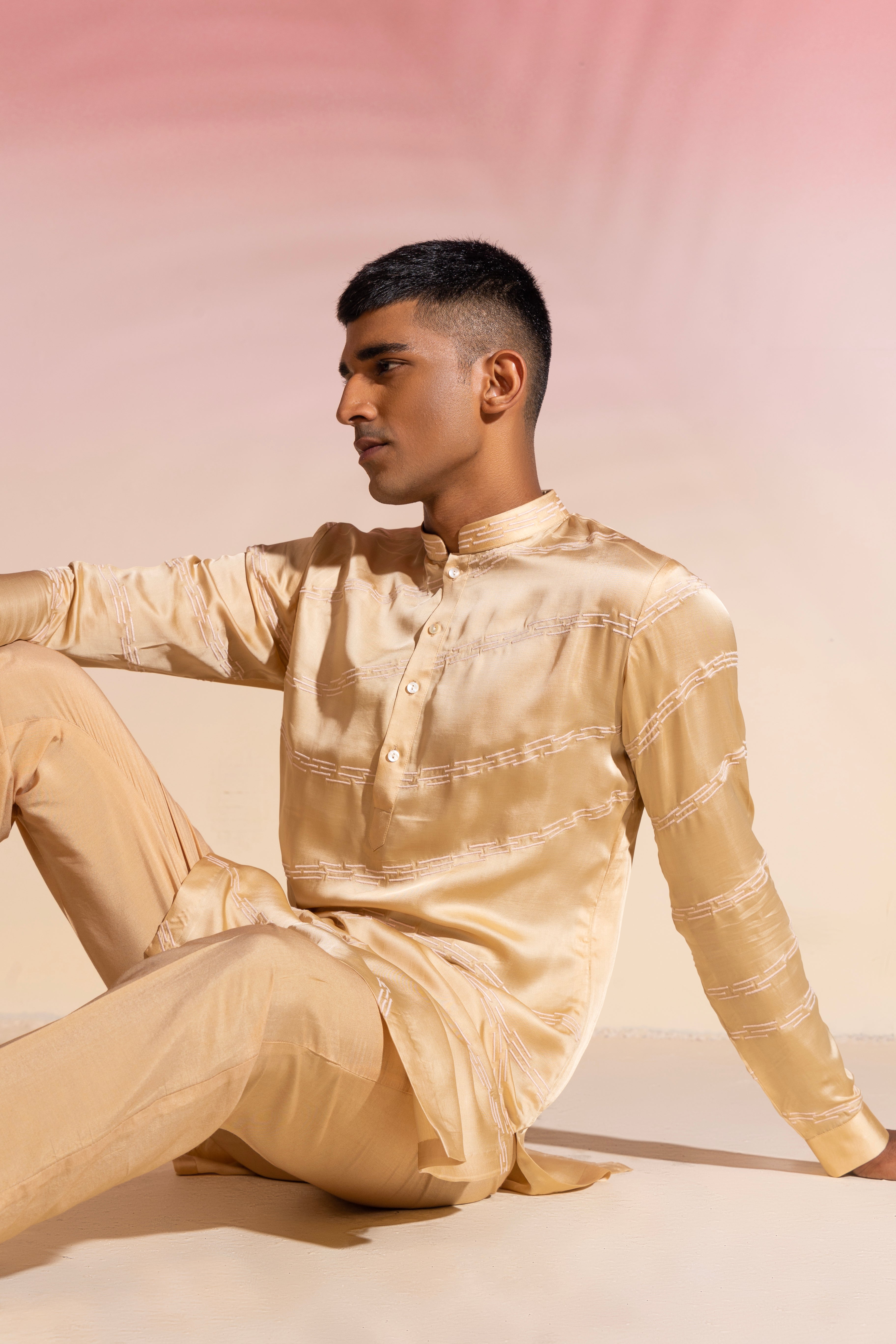 Cafe Au Lait Kurta