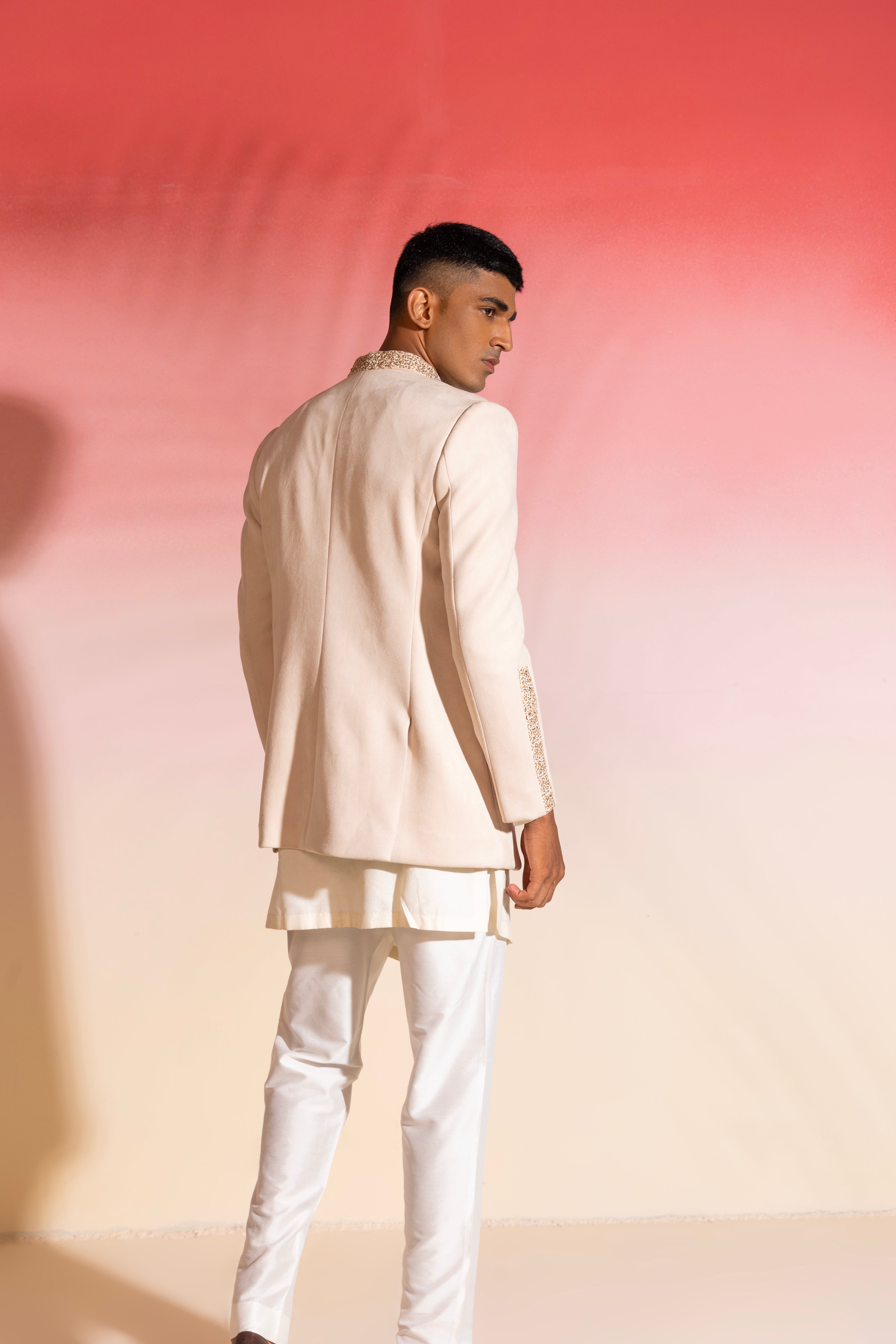 Open Bandgala With Kurta