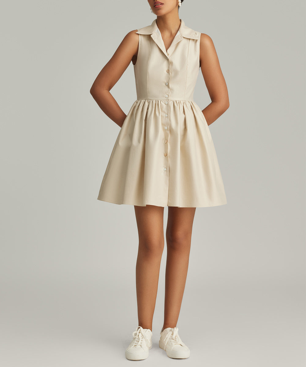 Egyptian Cotton Short Tennis Dress