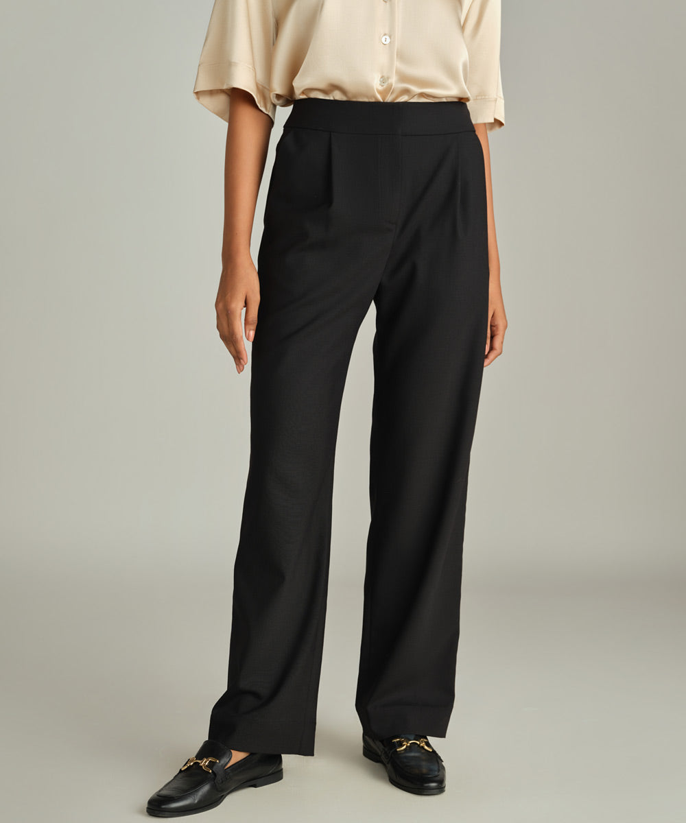 Pleated Suiting Trousers