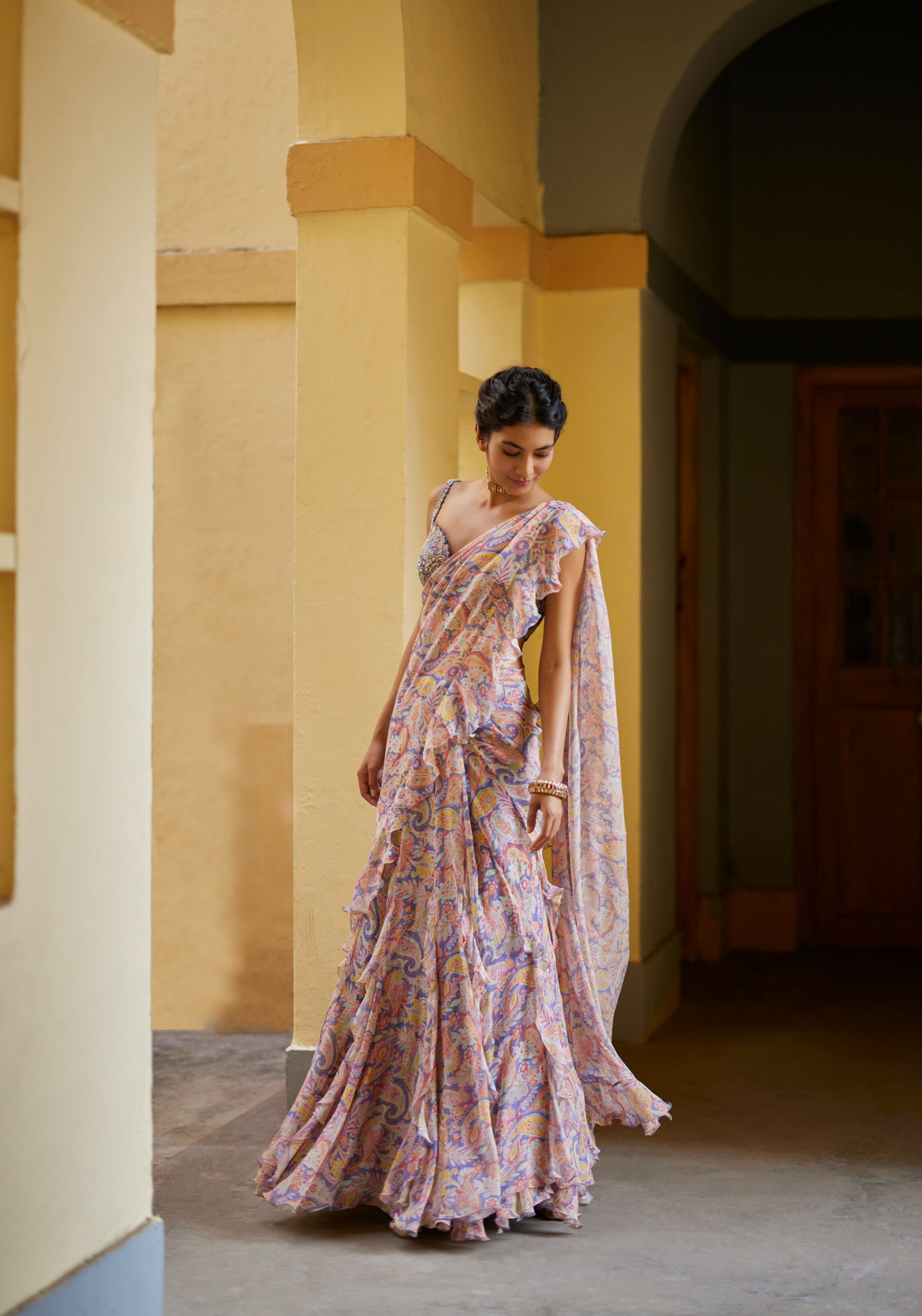Ahilya Saree Set