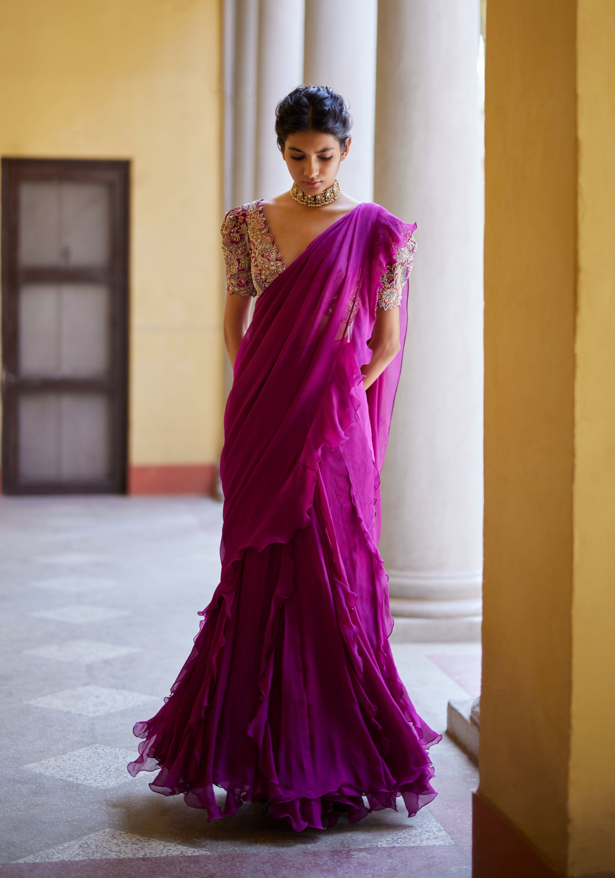 Ahilya Saree Set