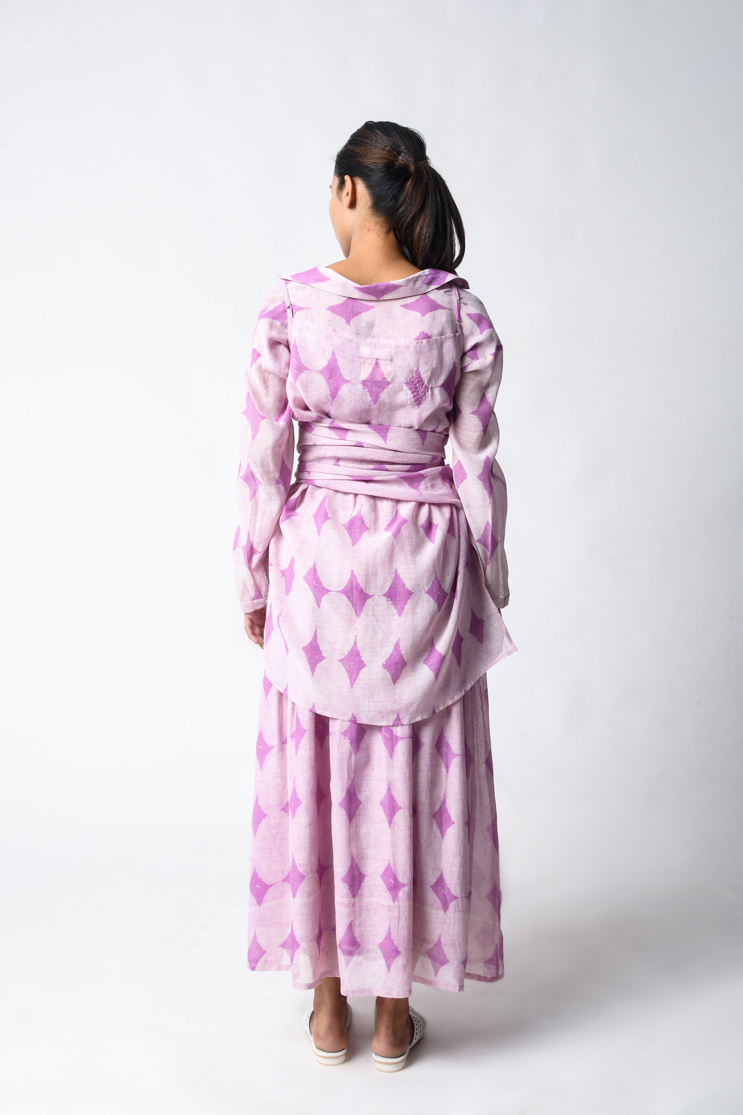 Cami Wrap Plumco-ord Set