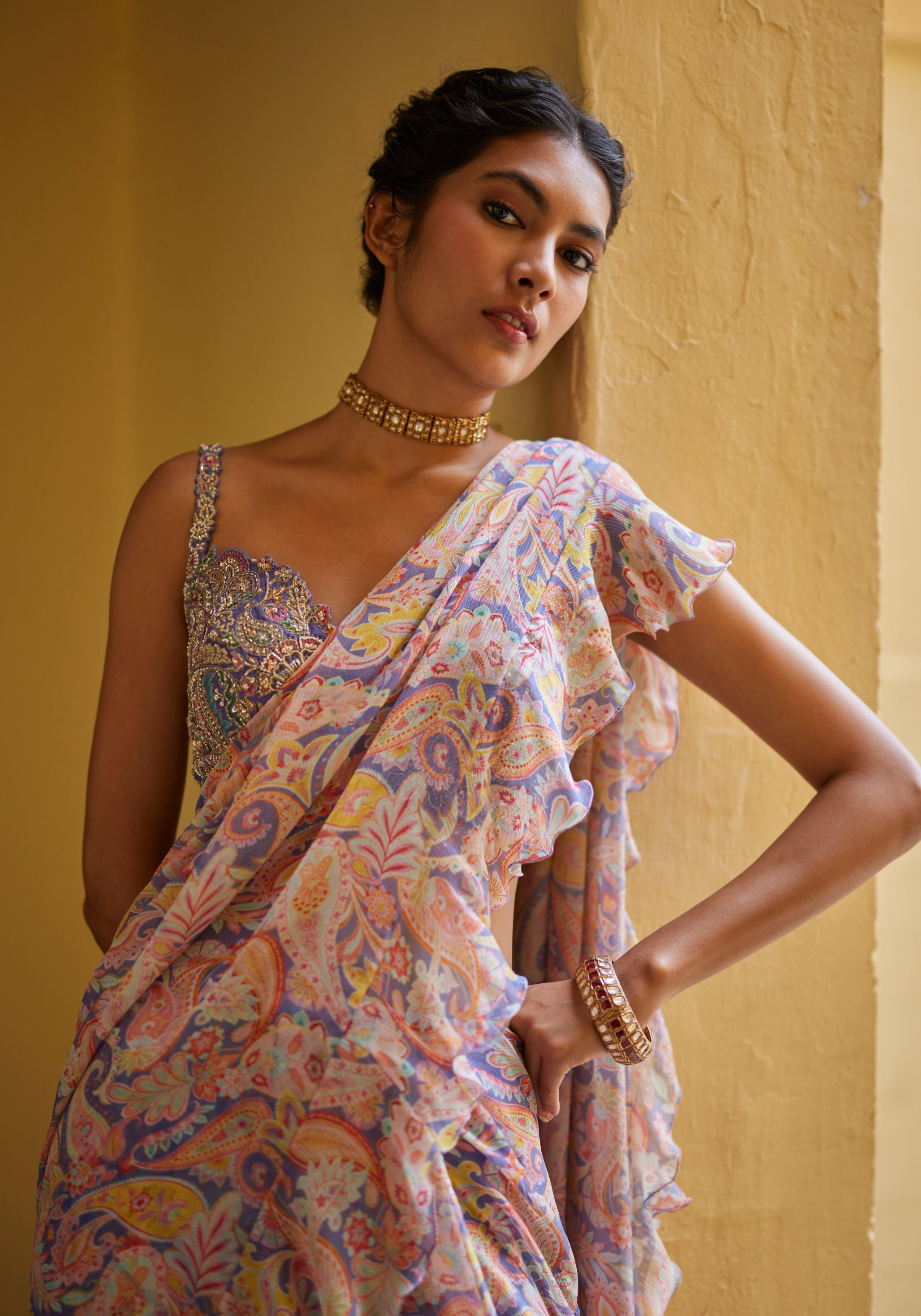 Ahilya Saree Set