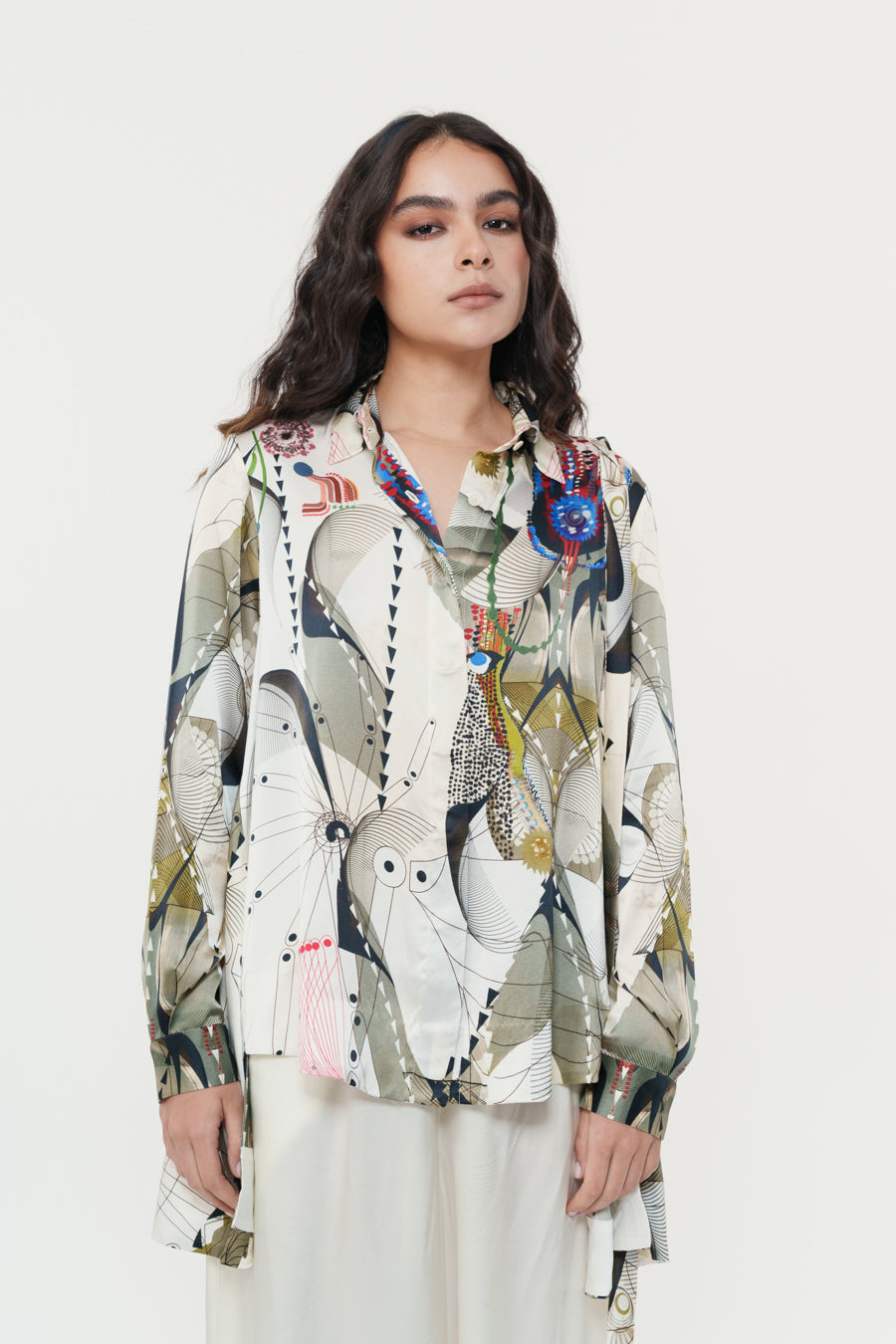 Astral Print Multicolor Shirt