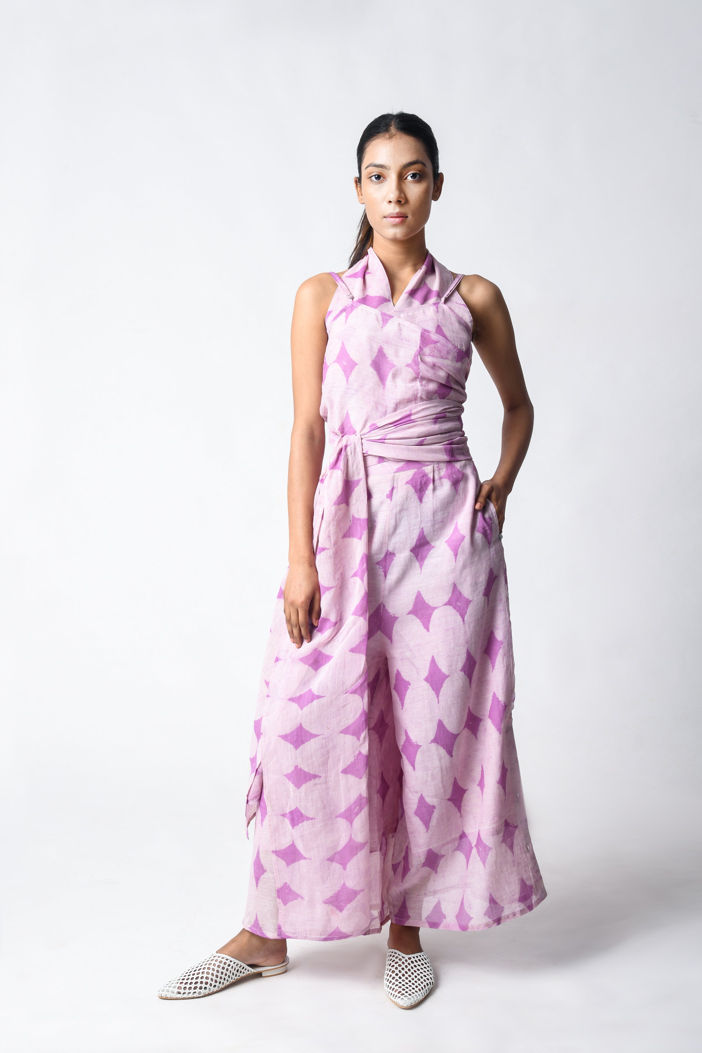 Waspie Coral Plum Set