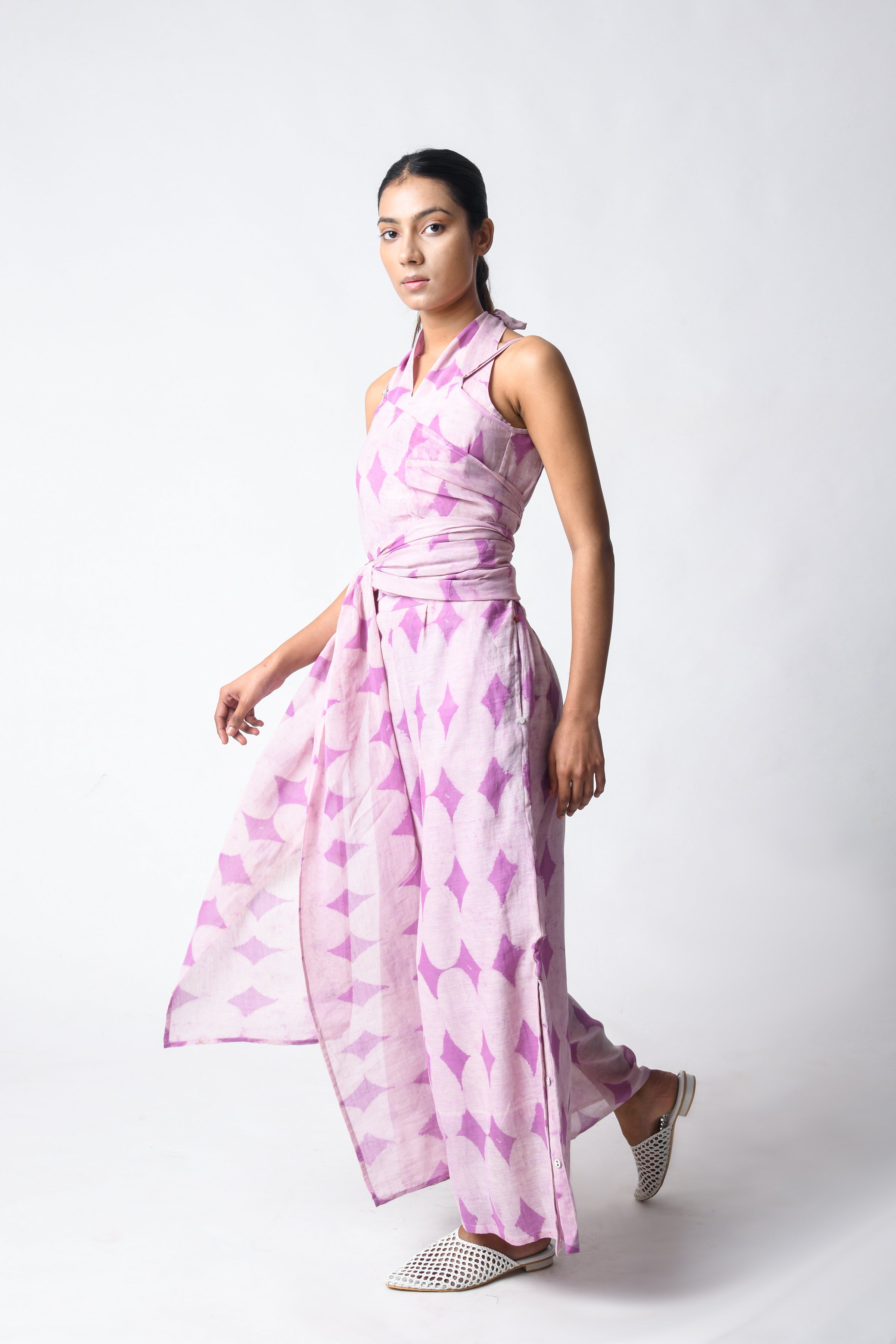 Waspie Coral Plum Set