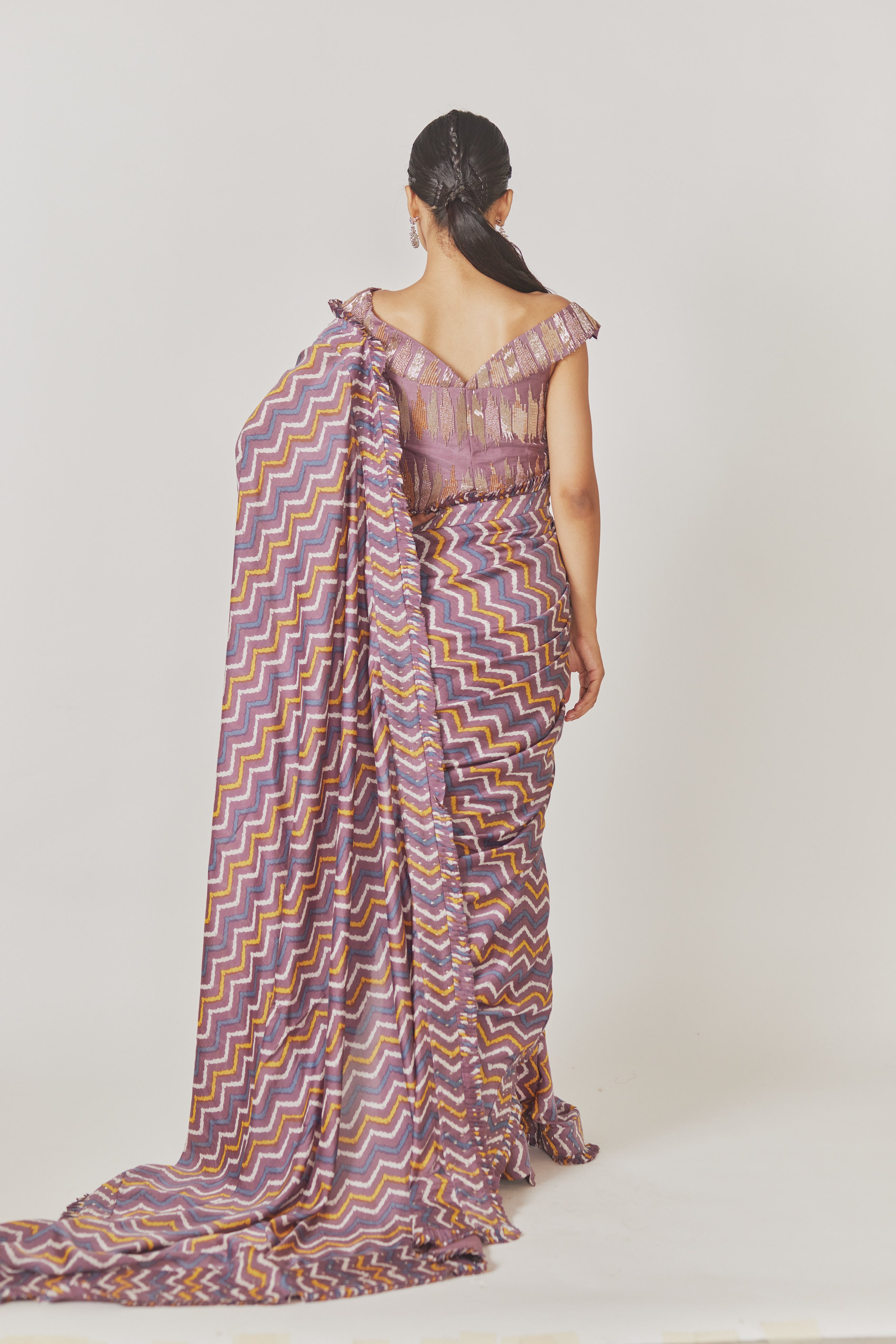 Mitra Saree with Blouse Set
