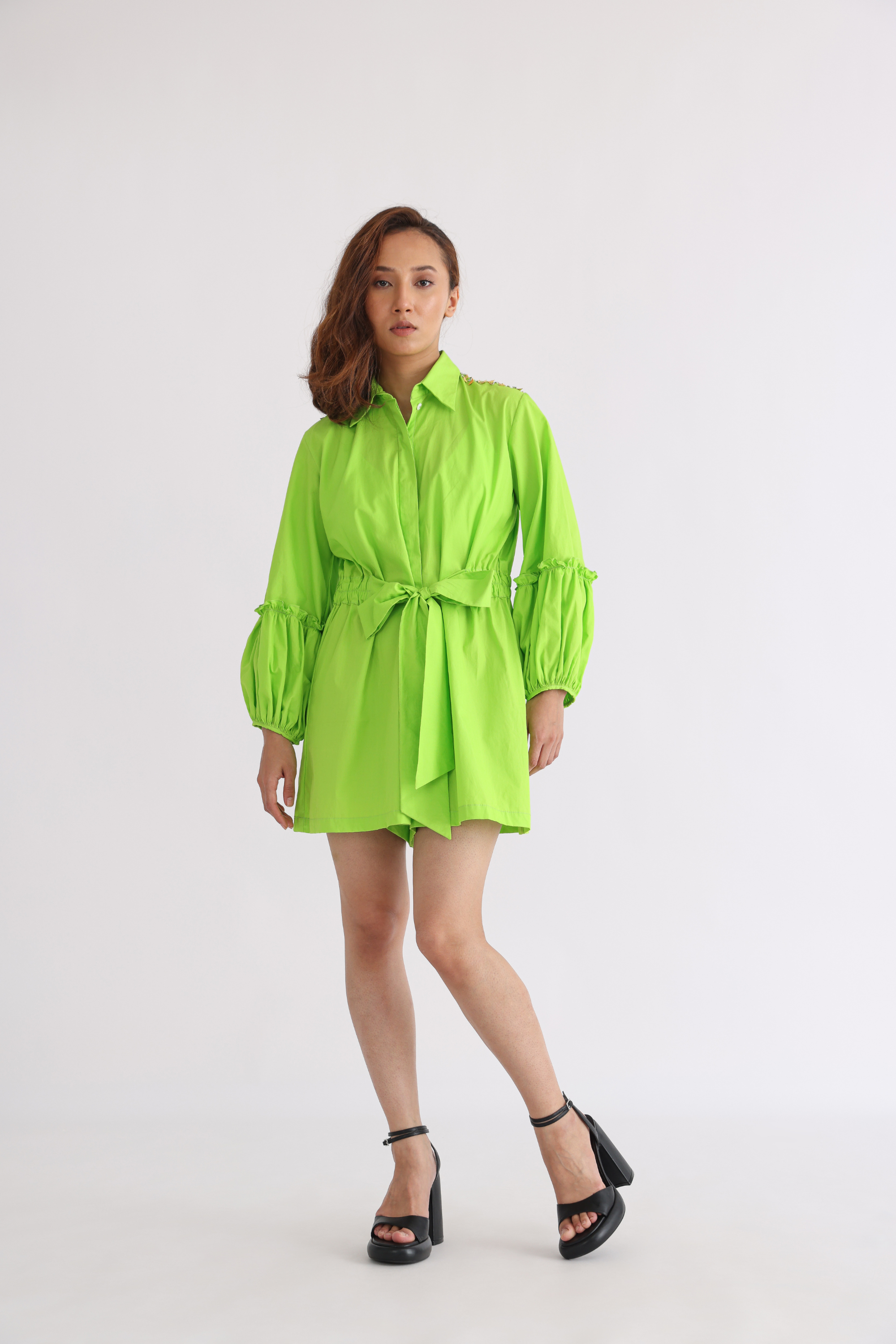 The Melinoe Tie Playsuit