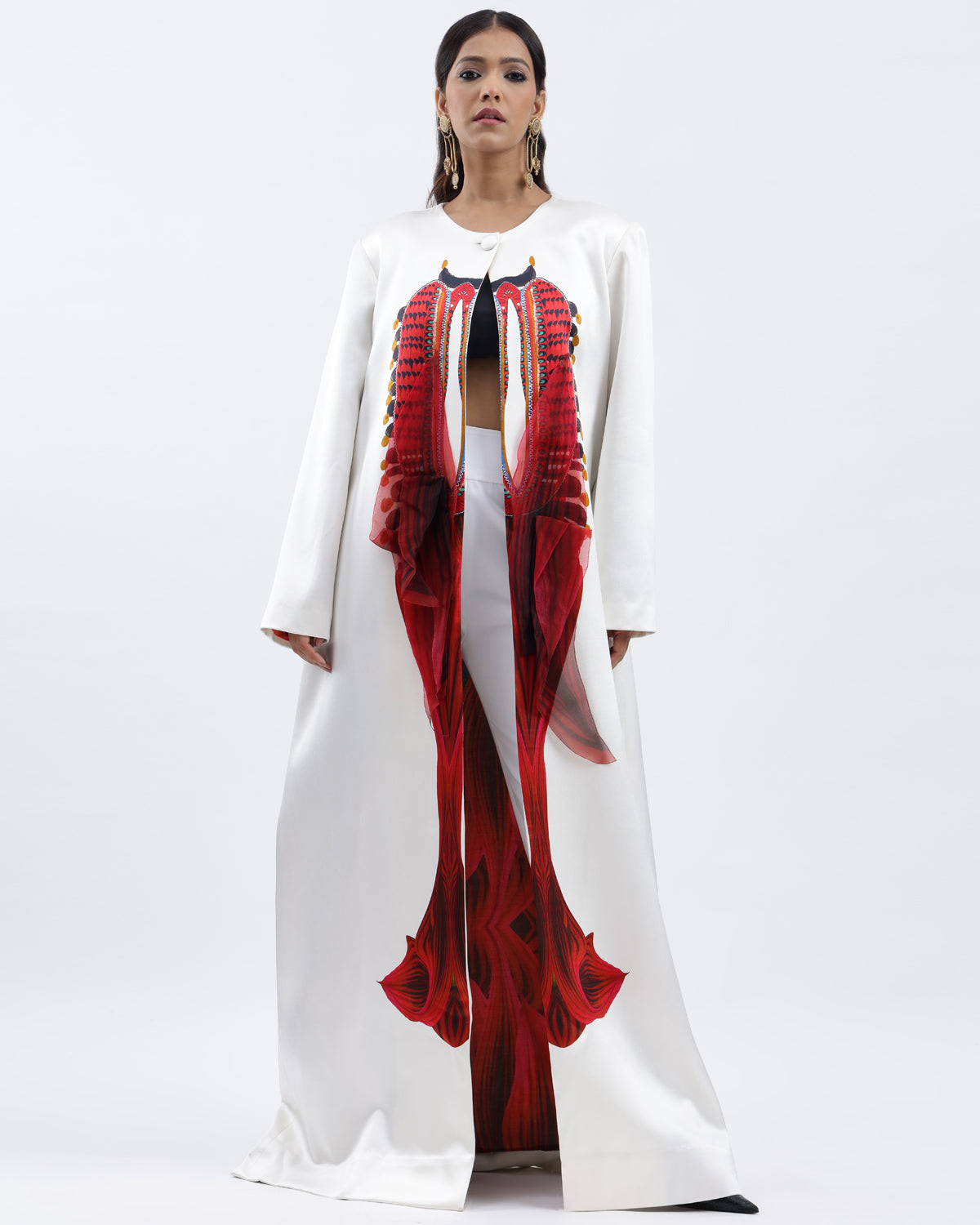 Elongated Statement Jacket