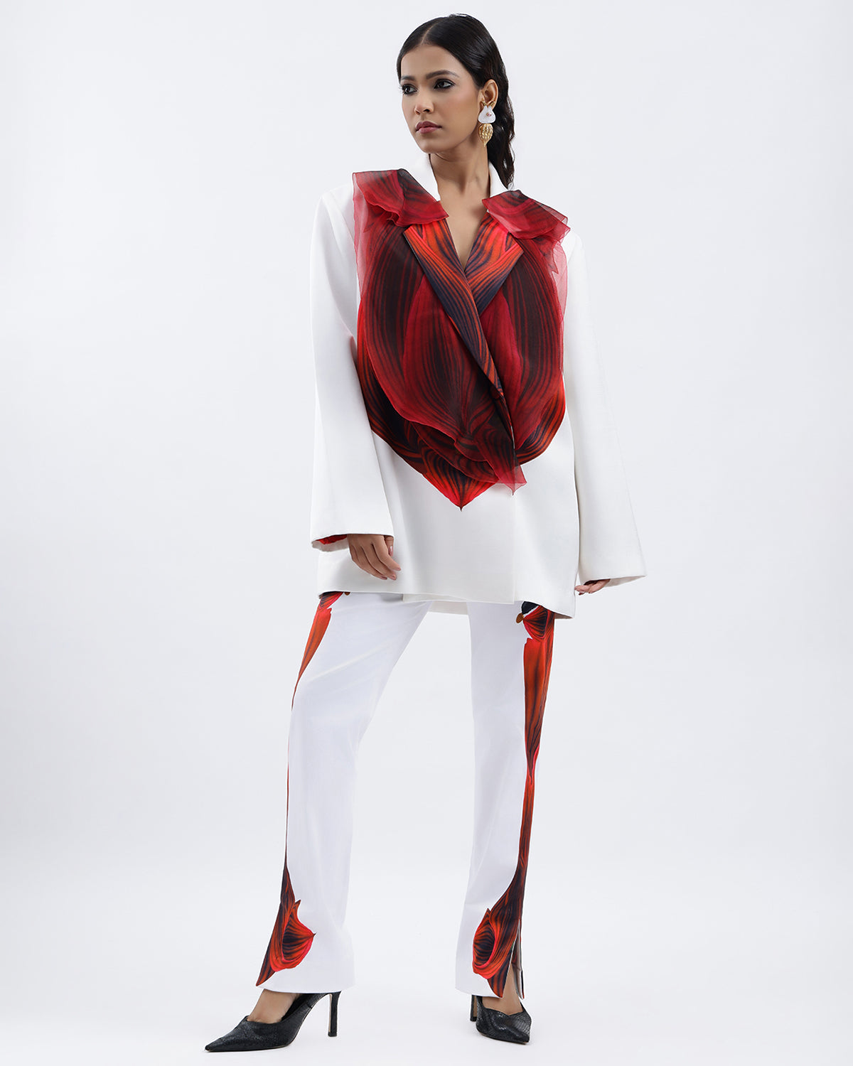 Blazer With Lycra Pant