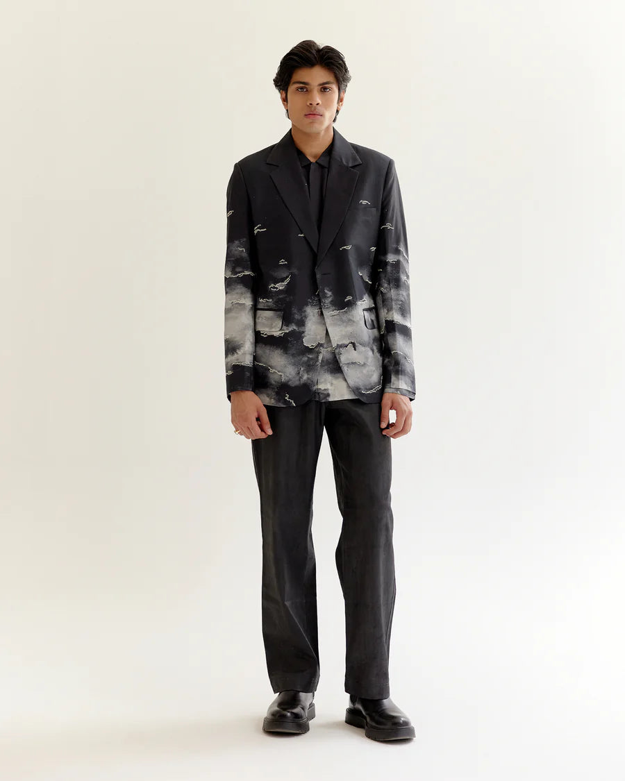 Smoke Cloud Blazer Jacket