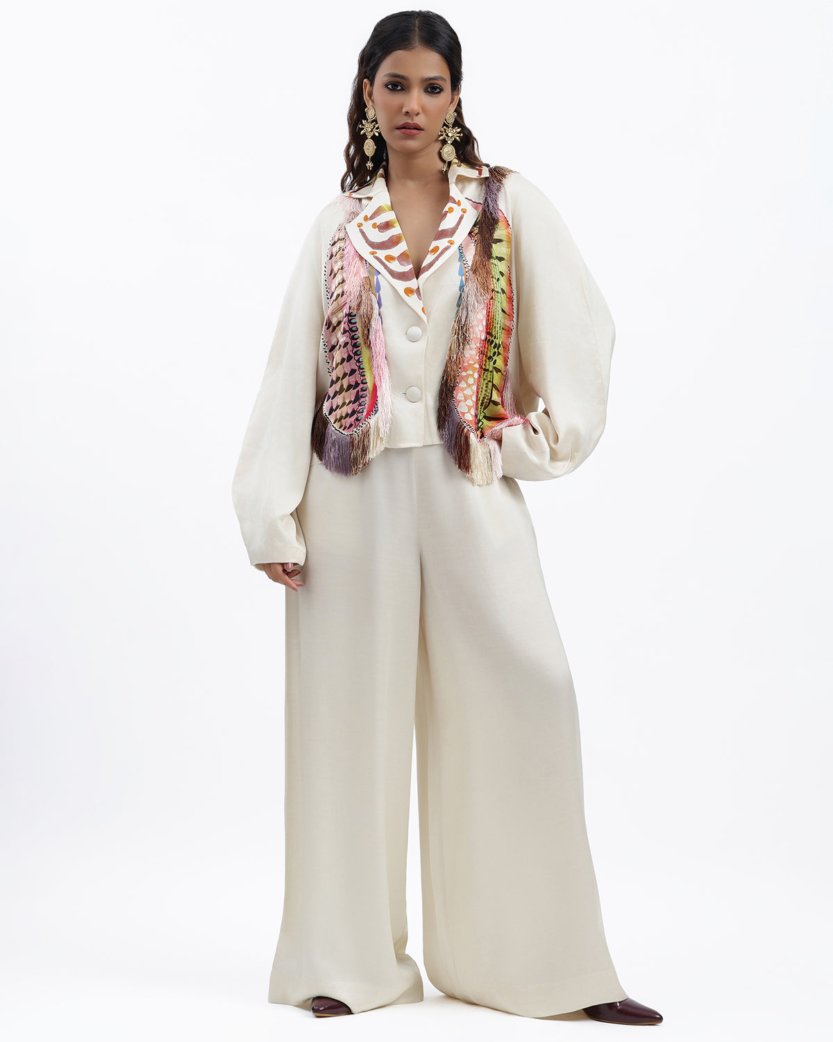 Fringed Crop Jacket