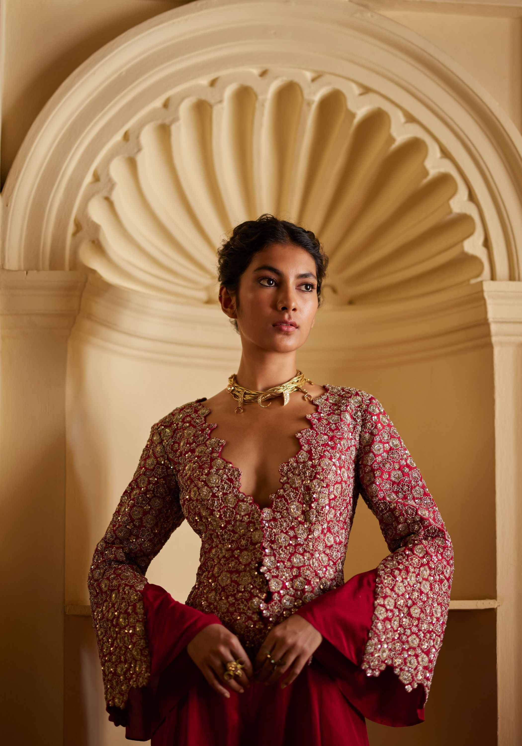 Apsara Jacket Set