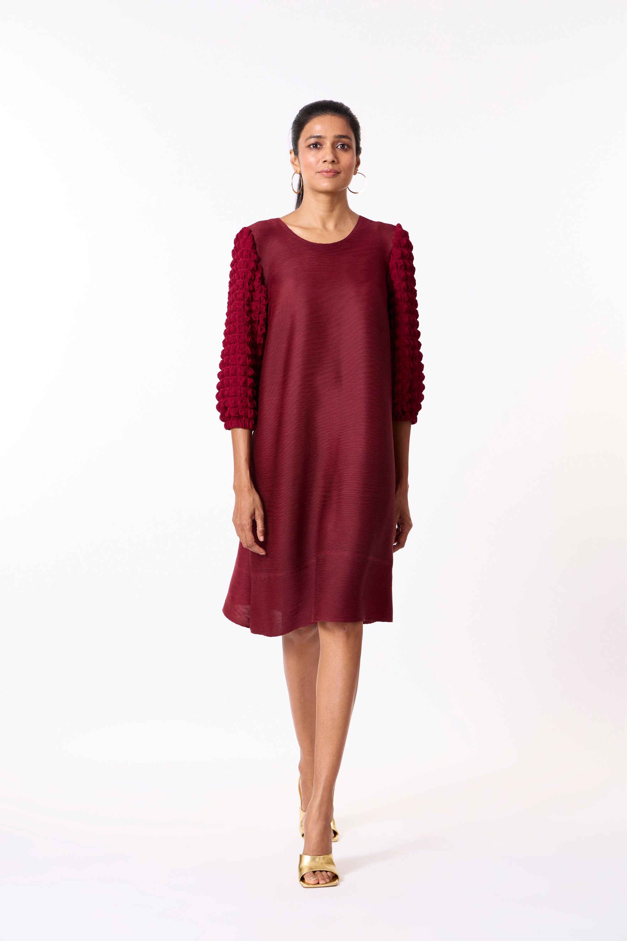 Sophie Dress - Burgundy