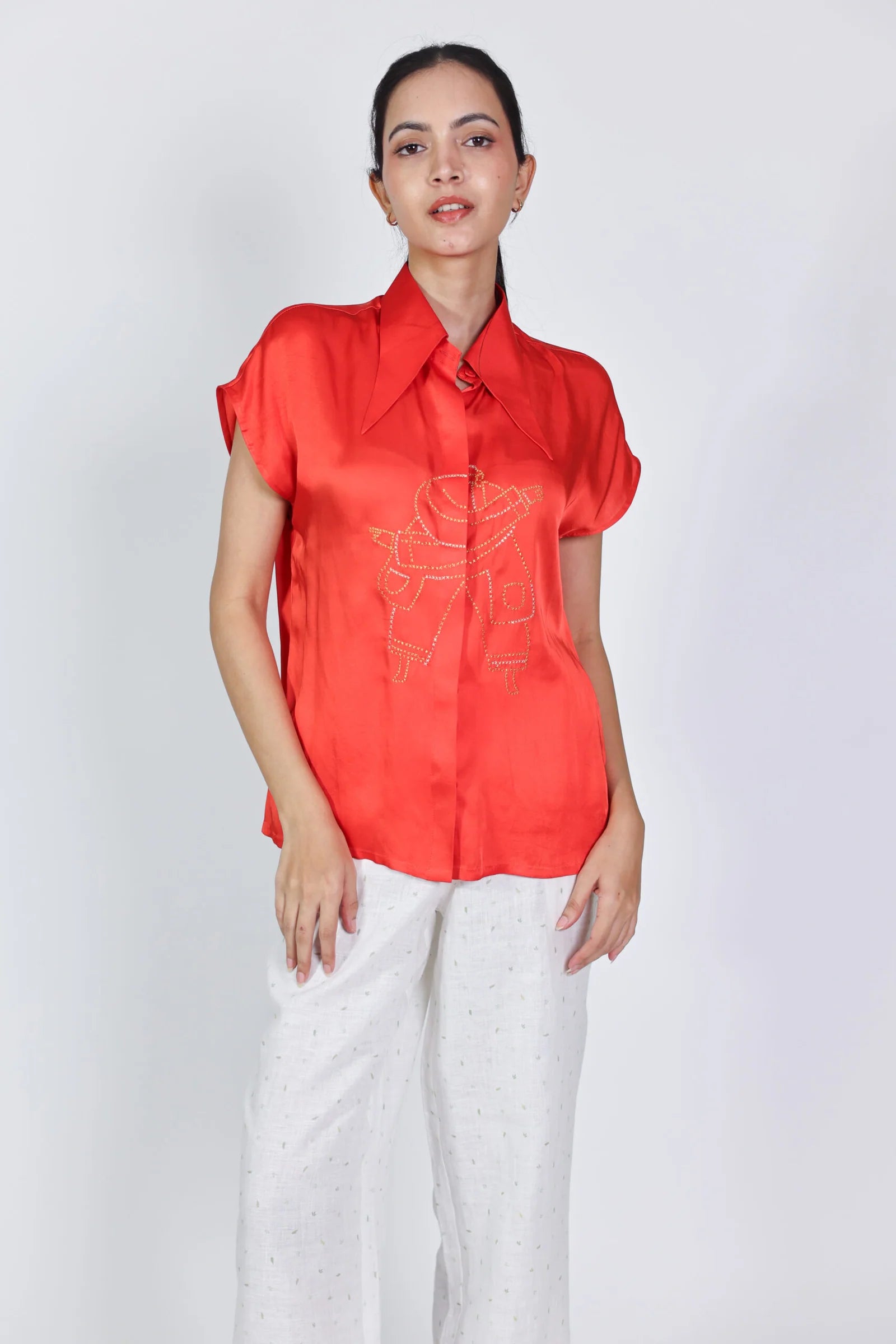 X Marks The Spot Blouse