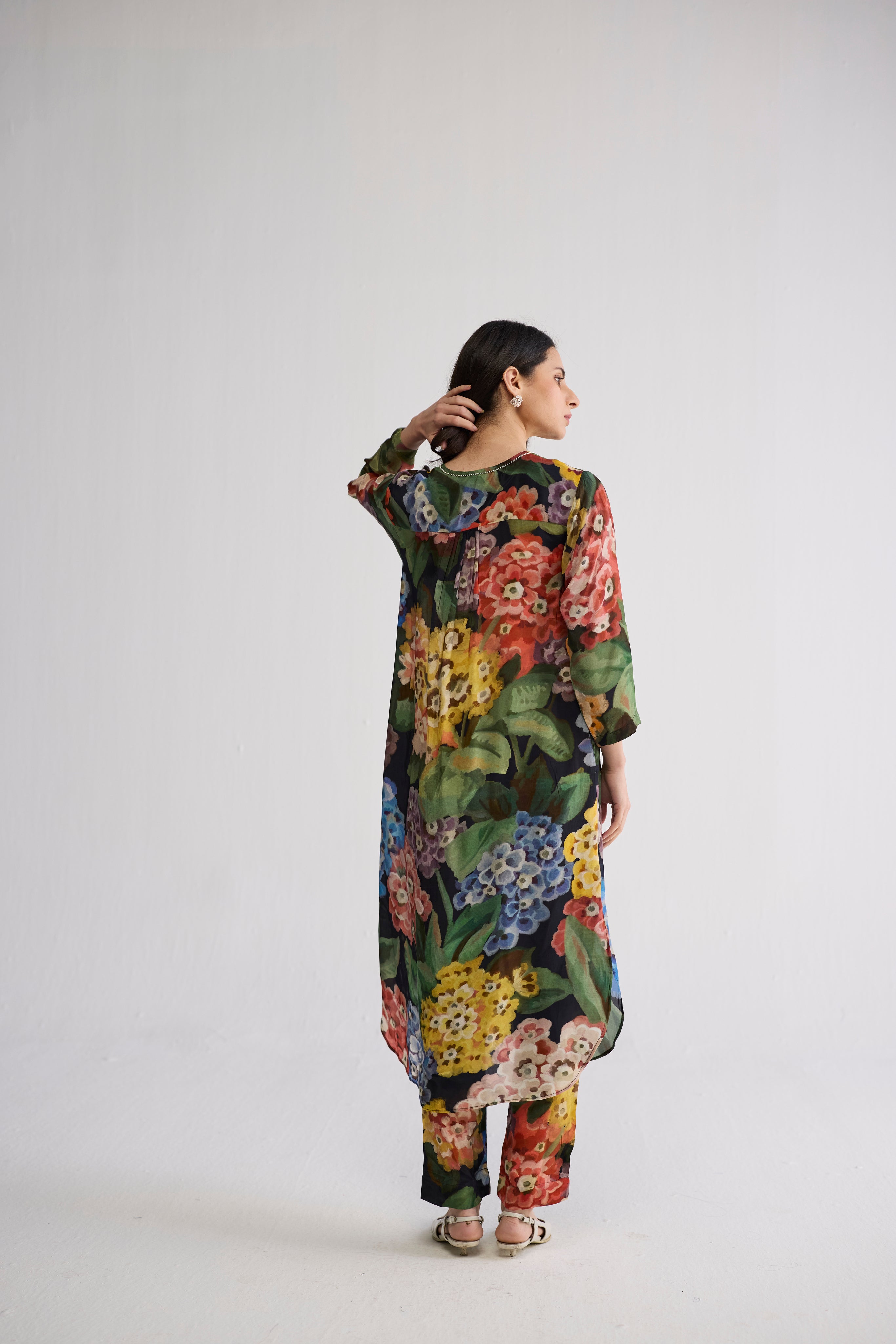 Rain Long Kurta Set