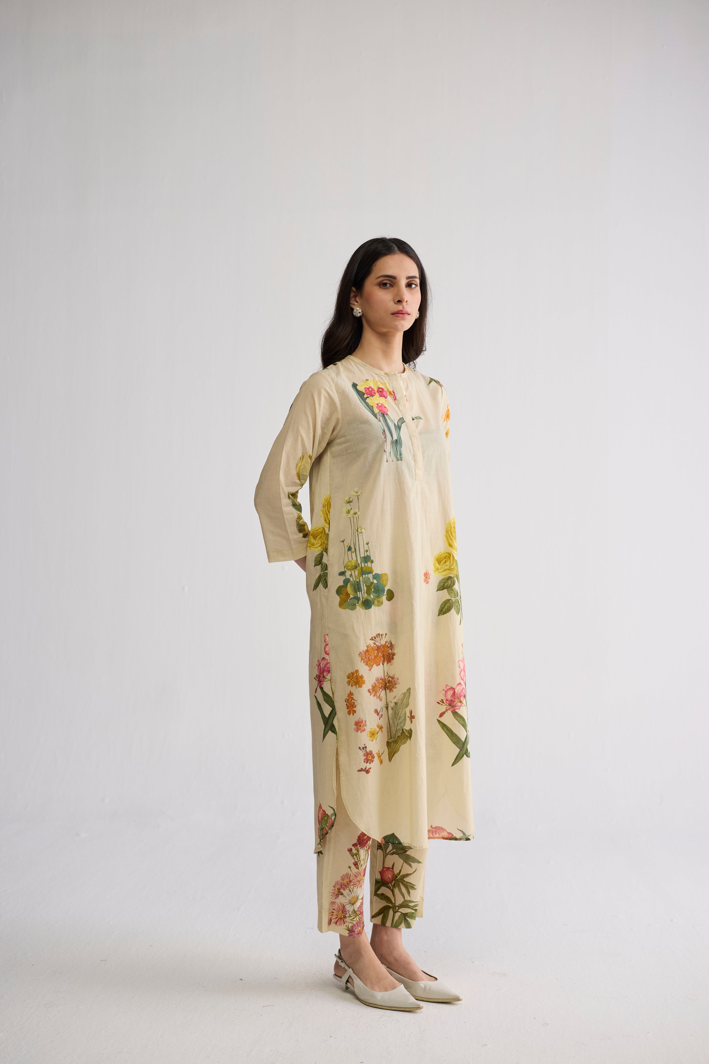 Primavera Long Kurta Set