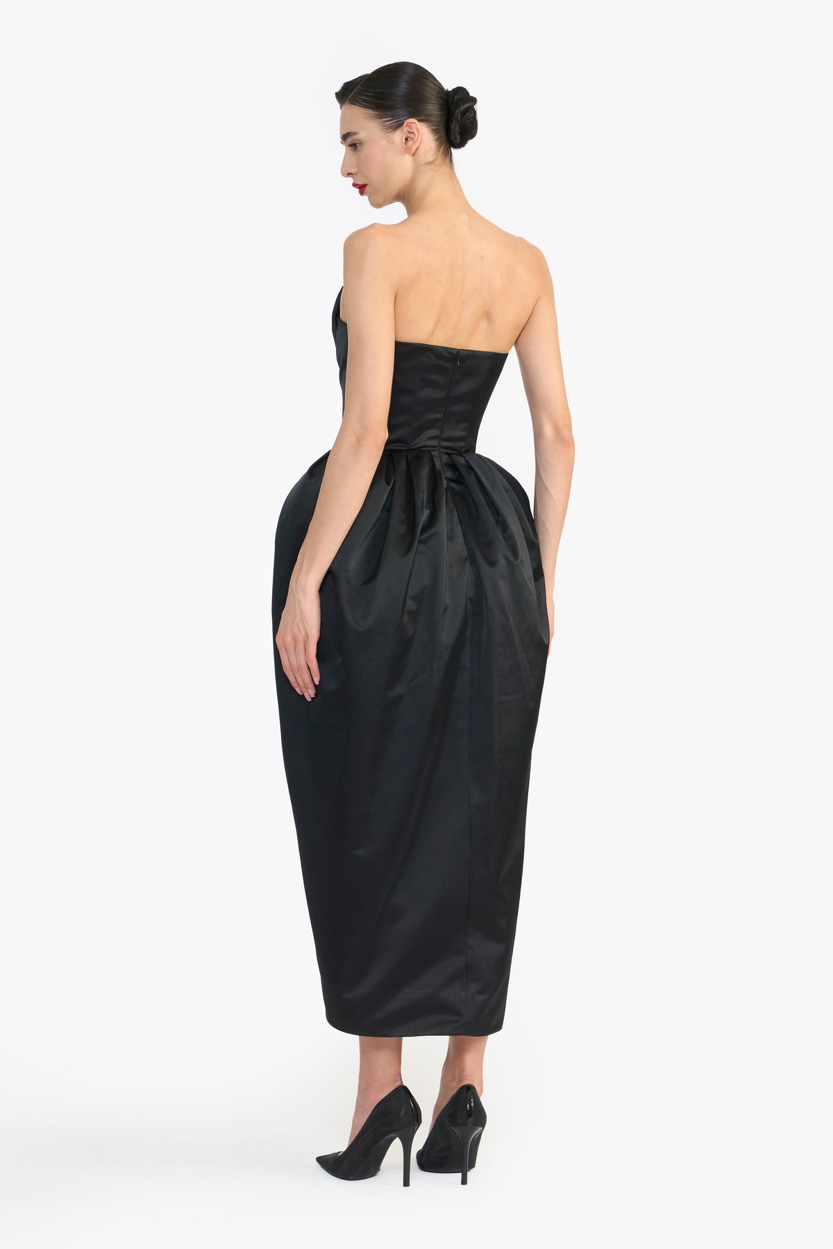 Sculpted Strapless Dress