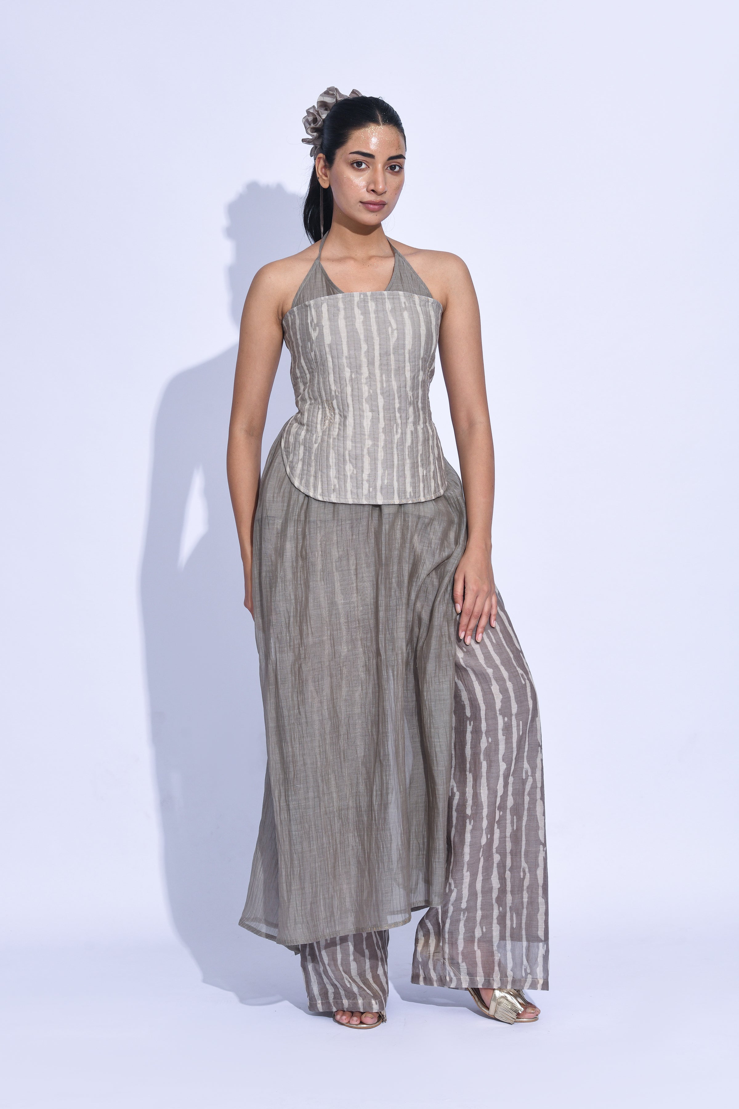 Ash Shima Corset Halter Set
