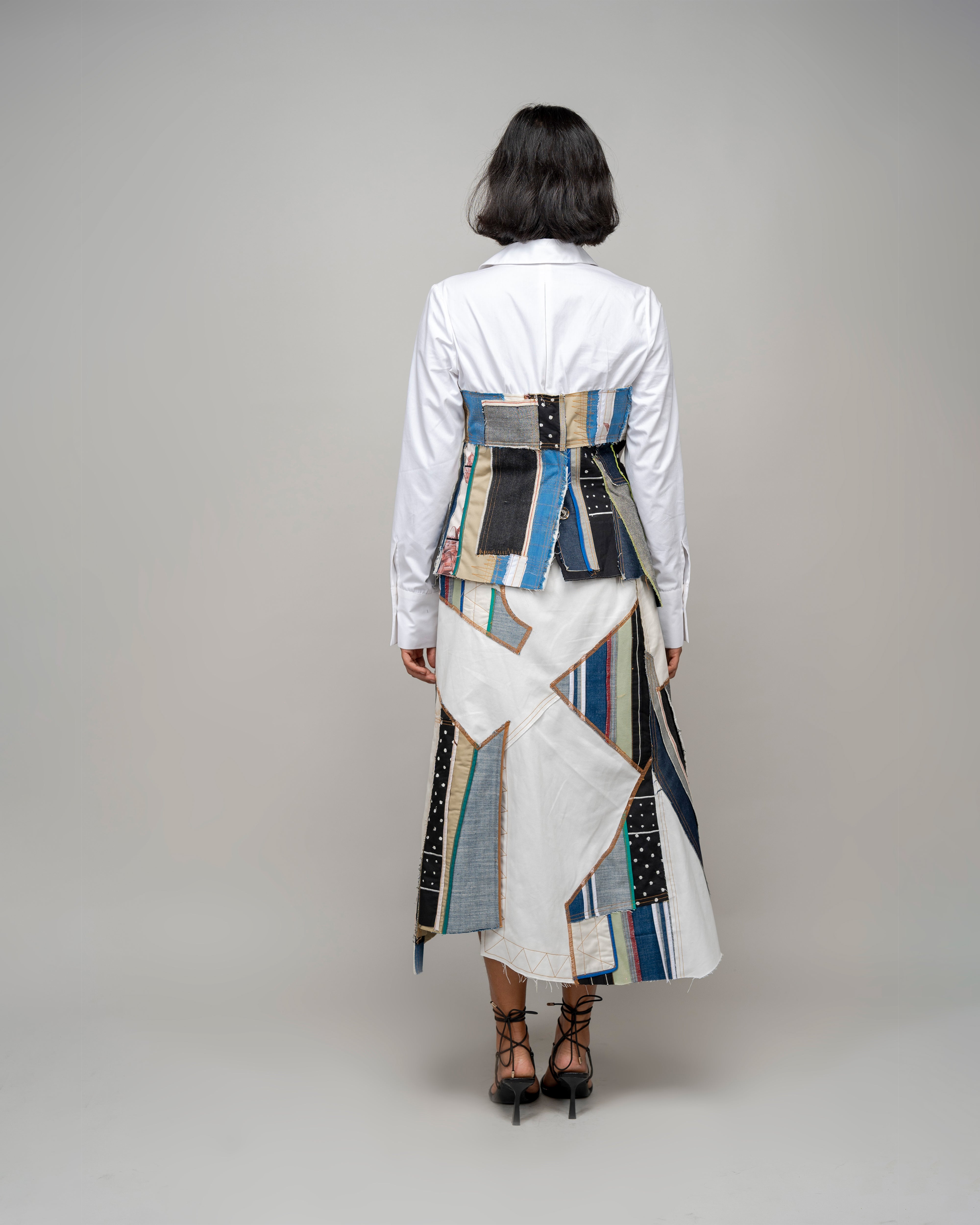 Repurpose Corset Shirt