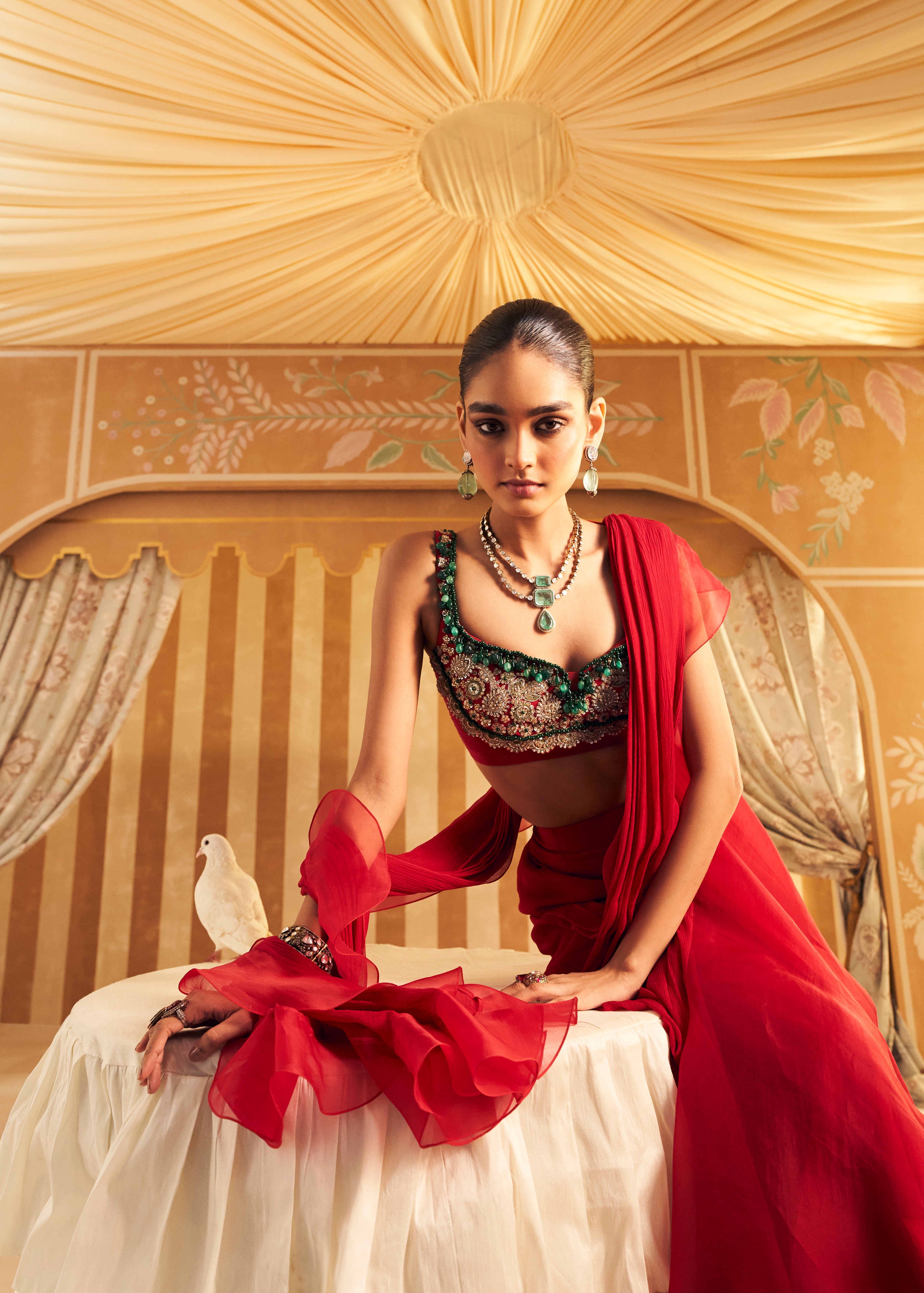Chashm Saree Set