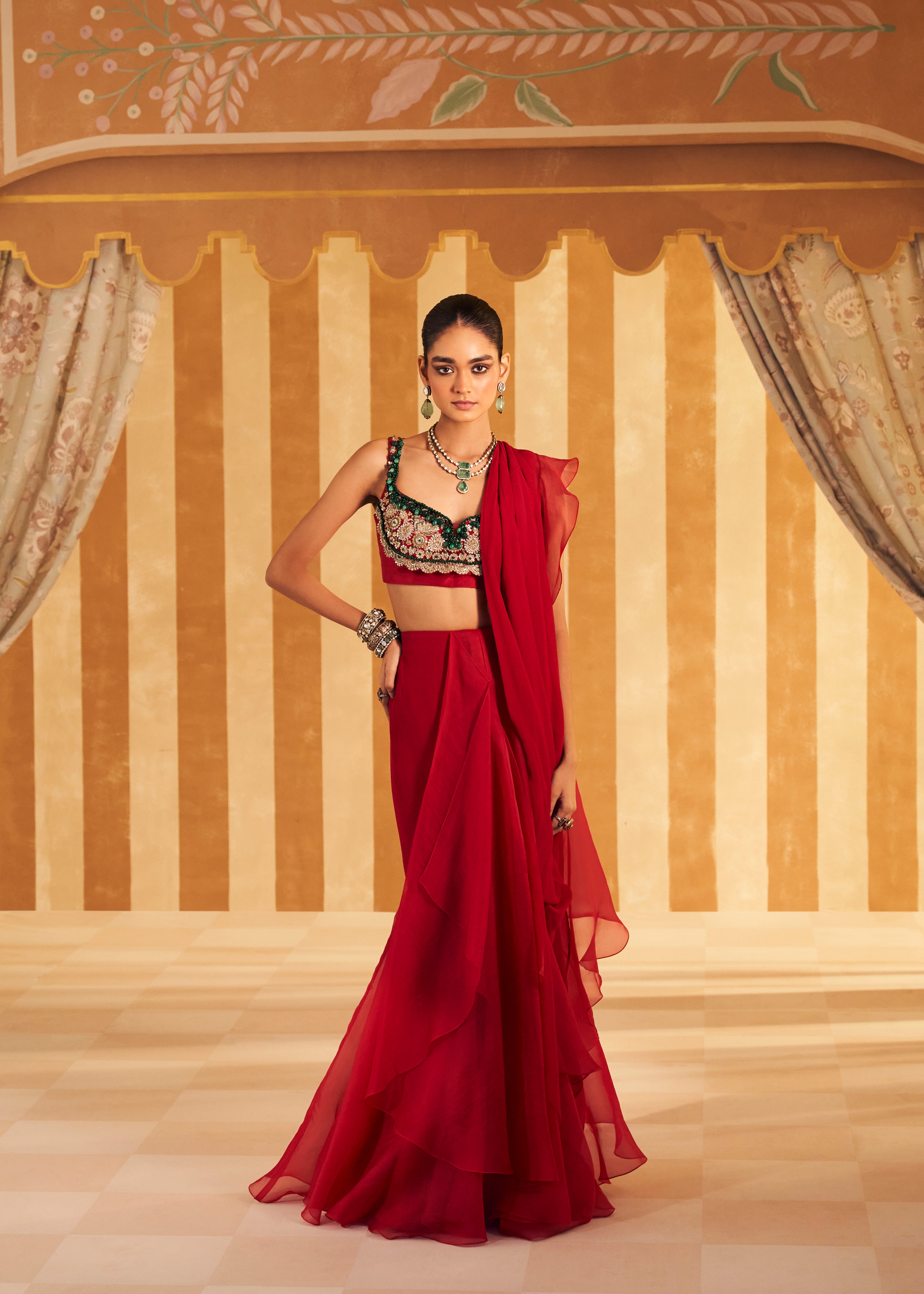 Chashm Saree Set