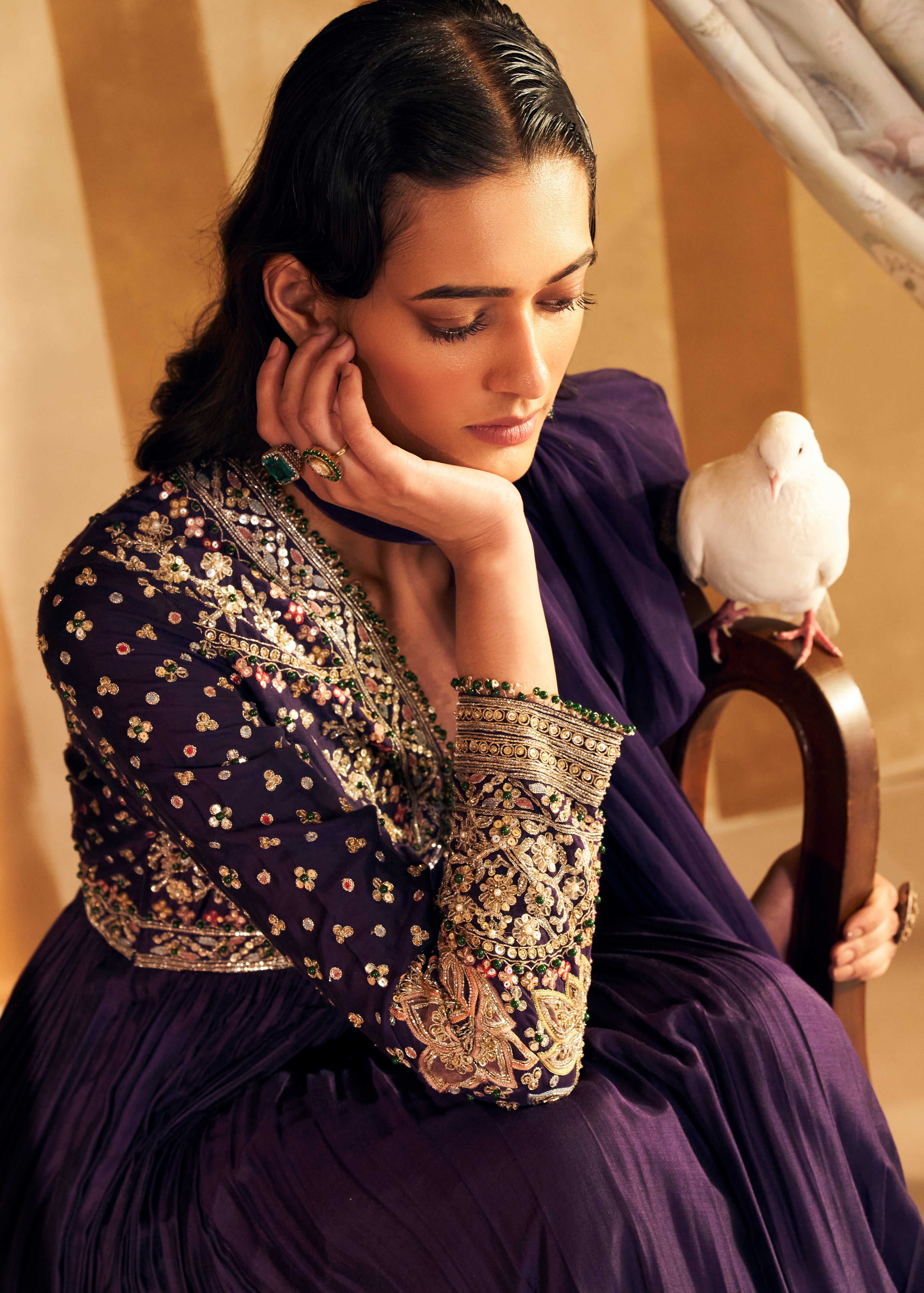 Fanon Anarkali Set