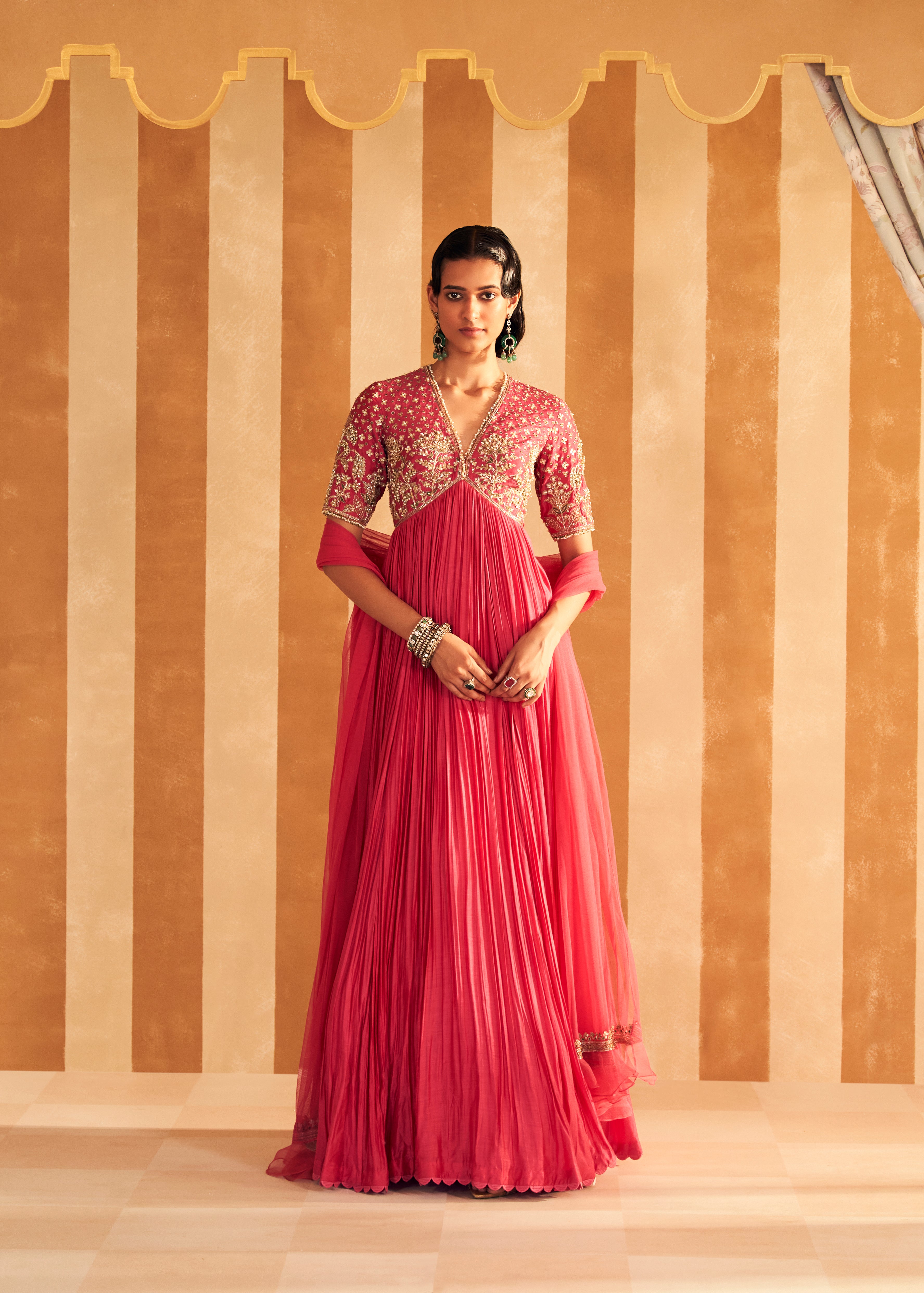 Nafasat Anarkali Set
