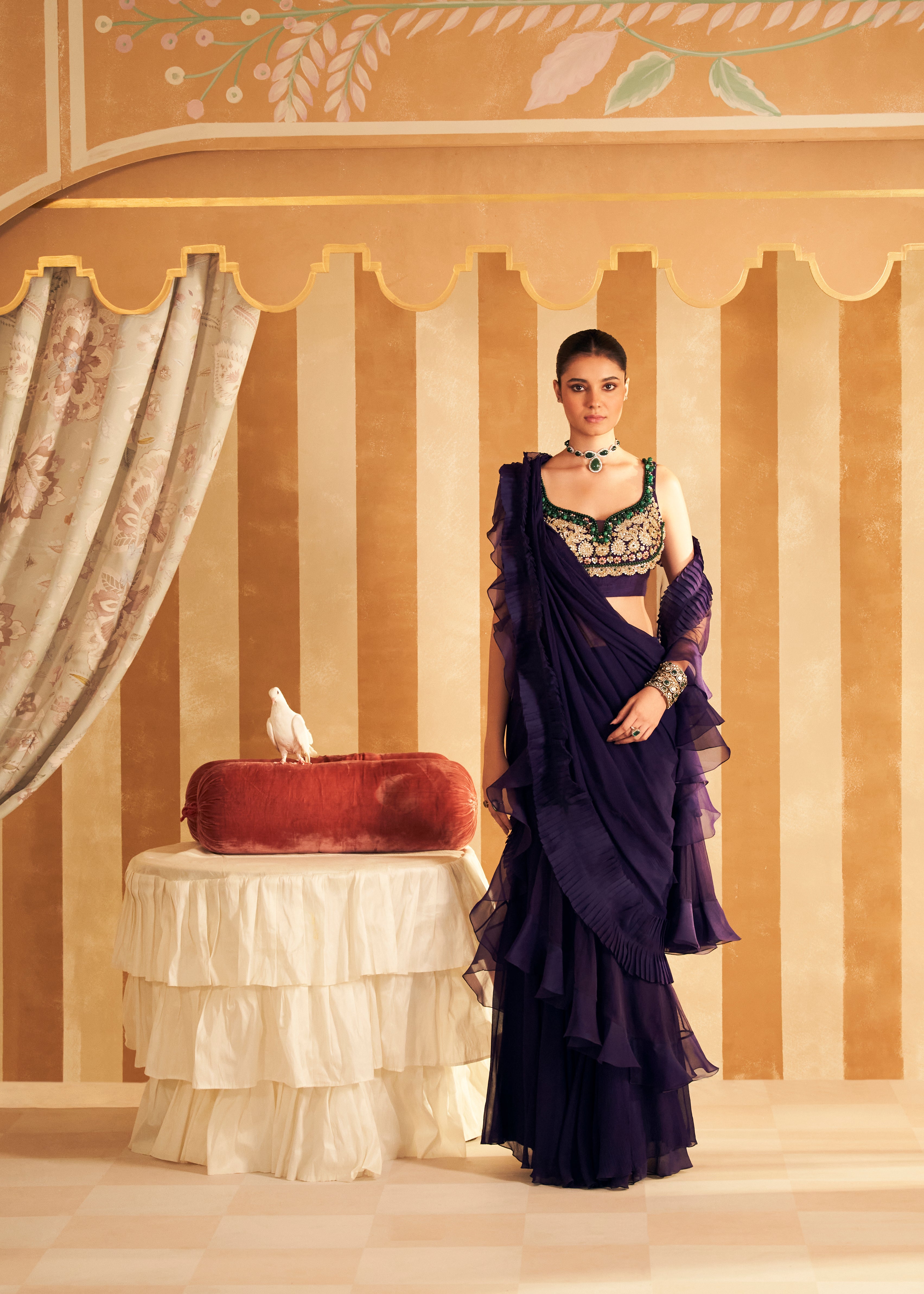 Naghma Saree Set
