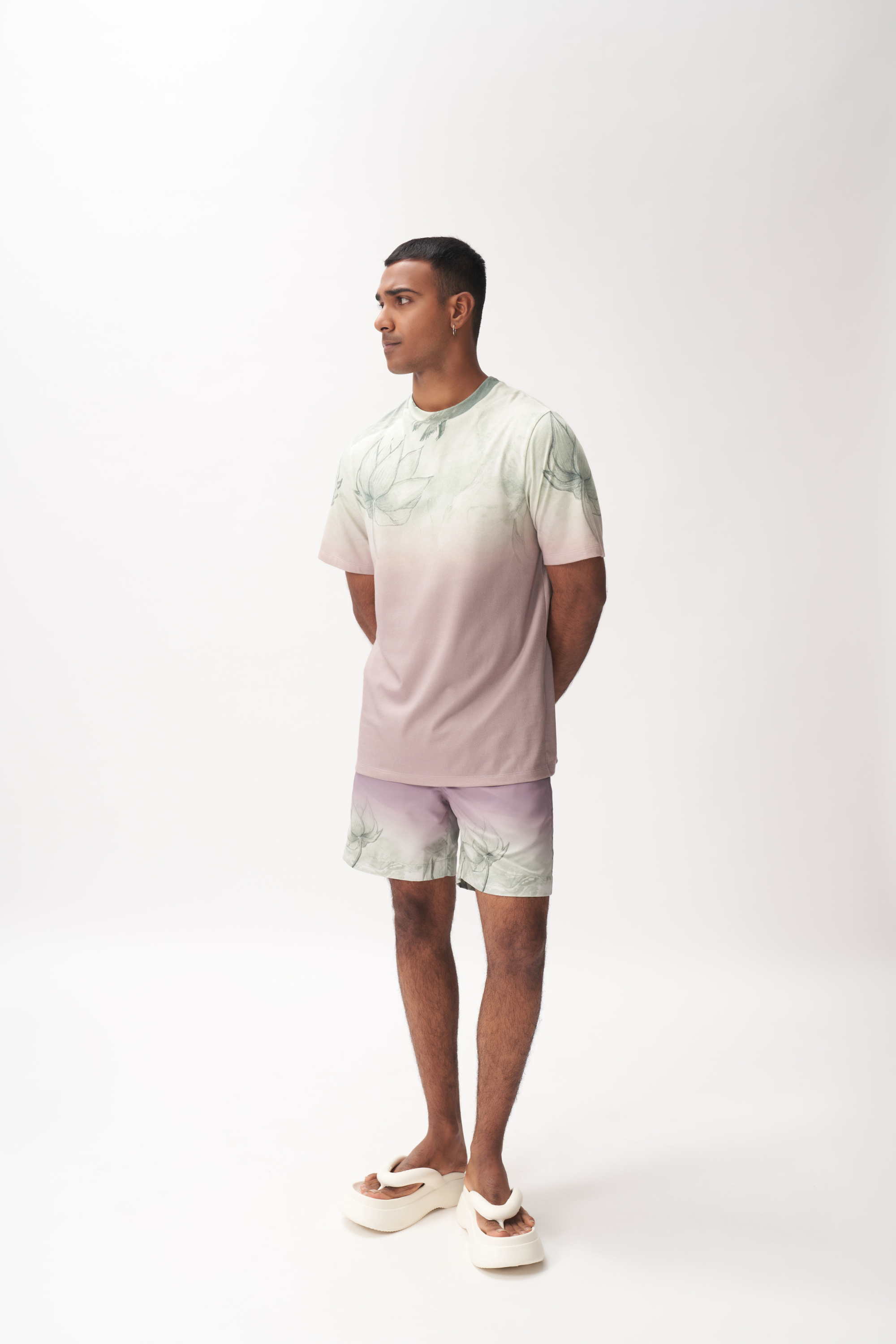 Ether Ombre Swim Shorts