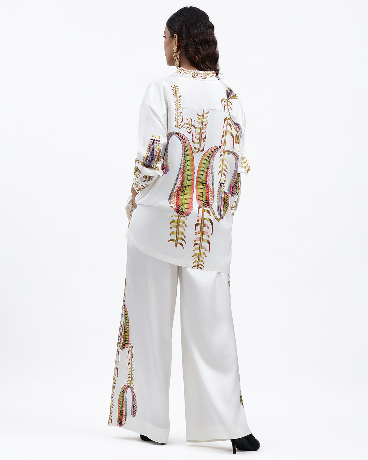 Printed Shirt With Trouser