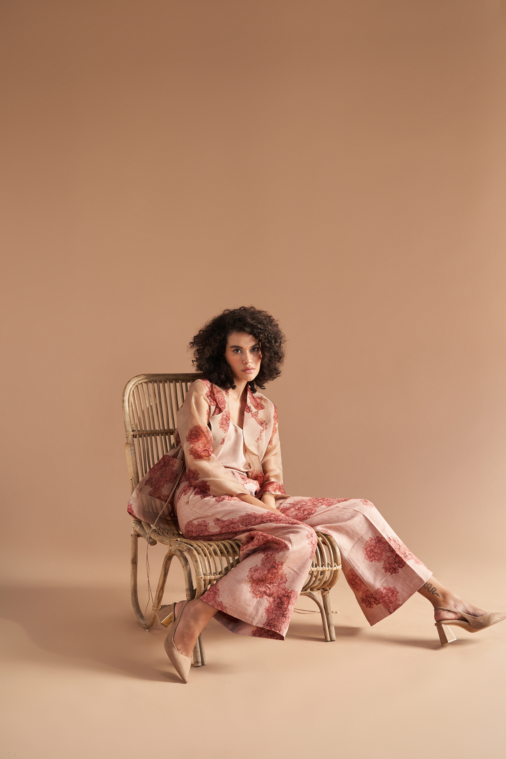 Fiesta Drawstring Jacket with Fiesta Linen Pants