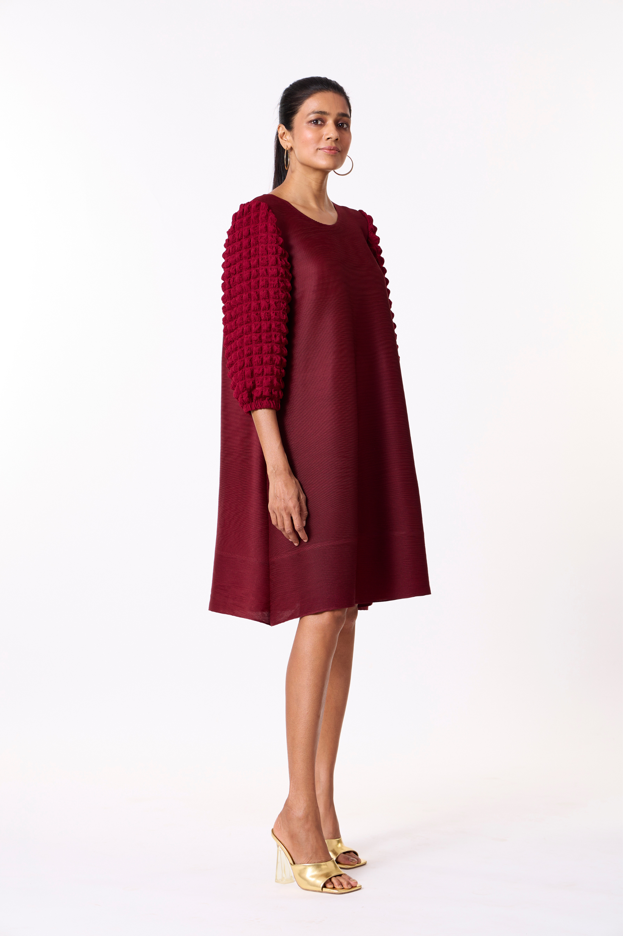 Sophie Dress - Burgundy
