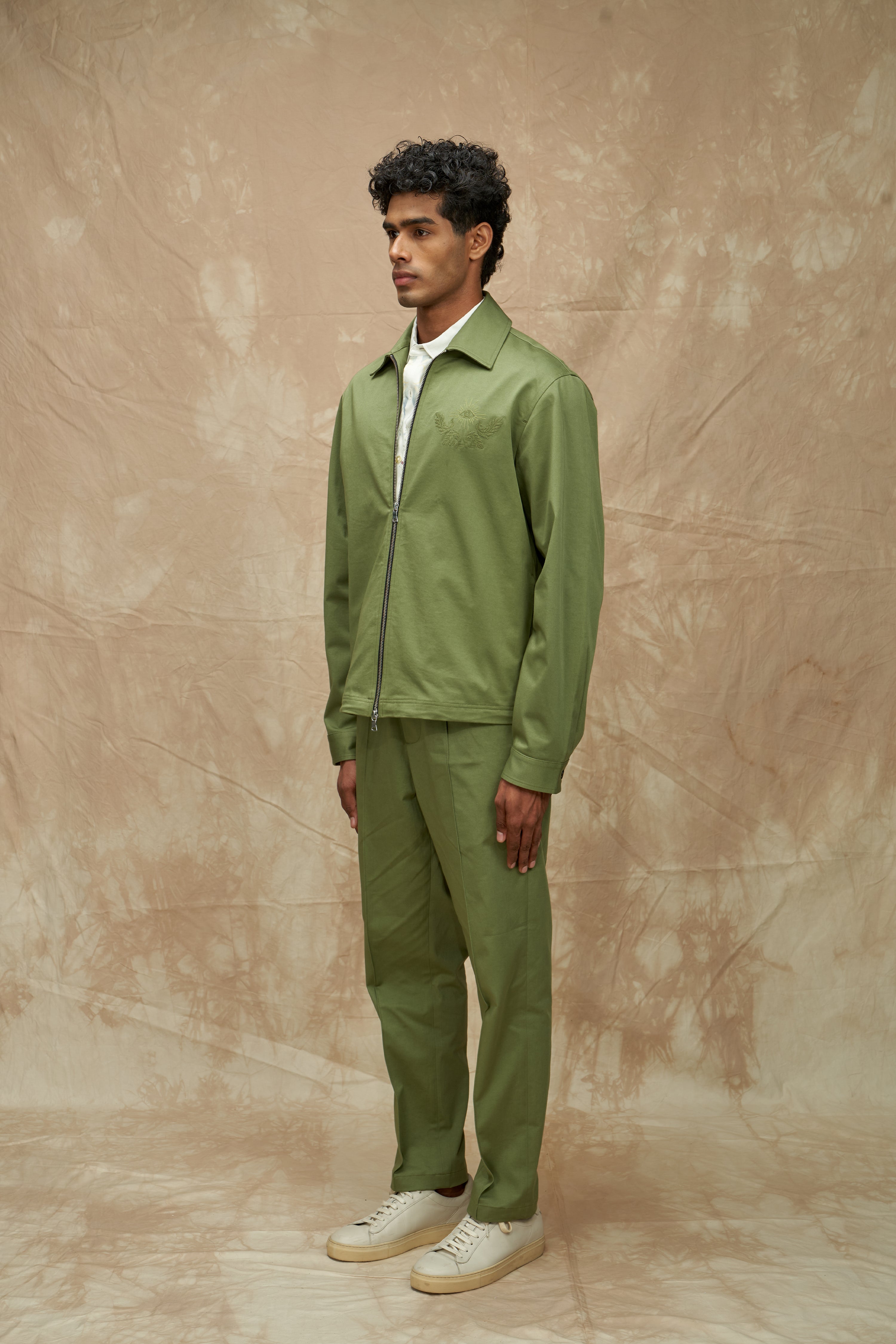 Cosmic Bloom Zip-up Jacket