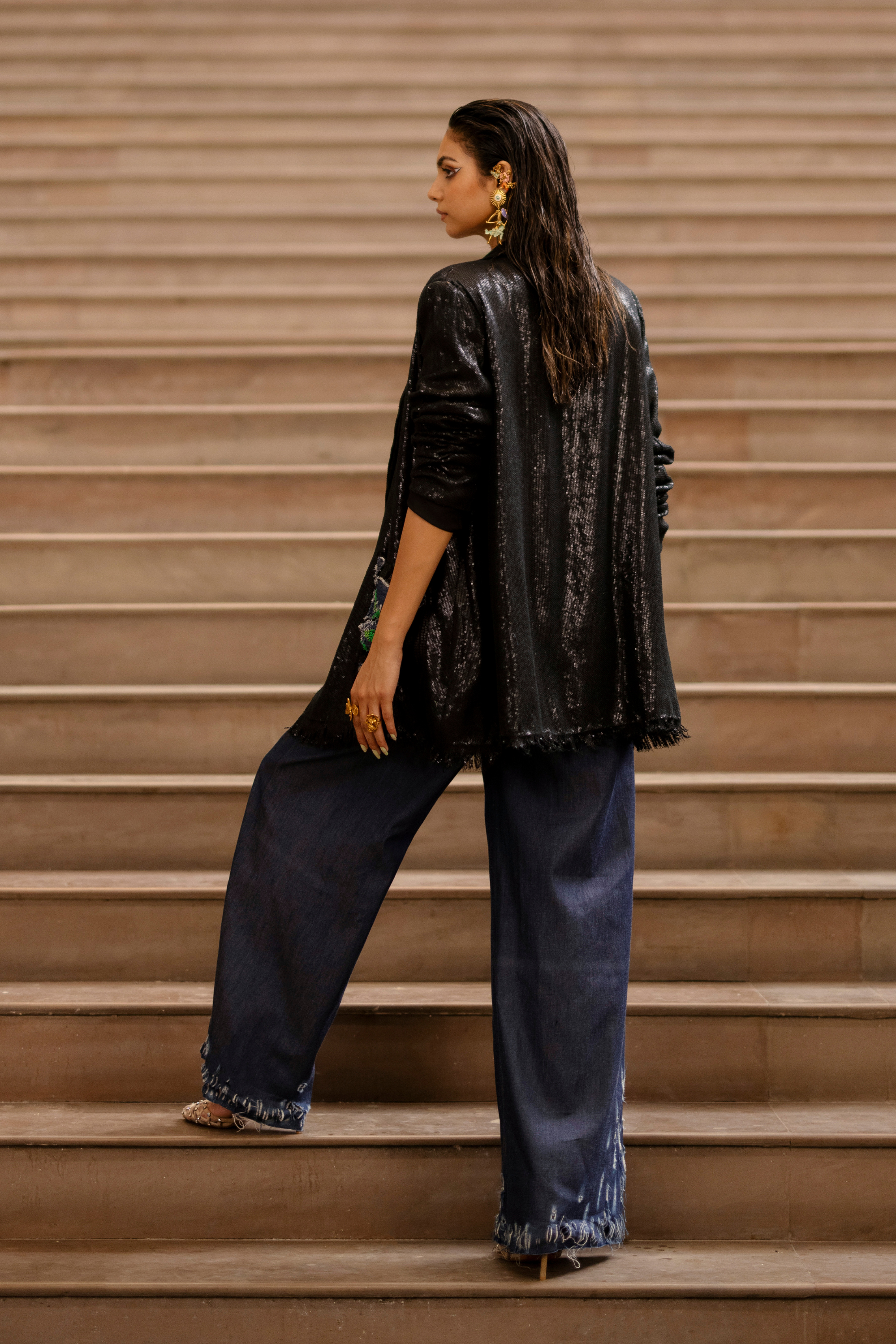 Sequin Blazer