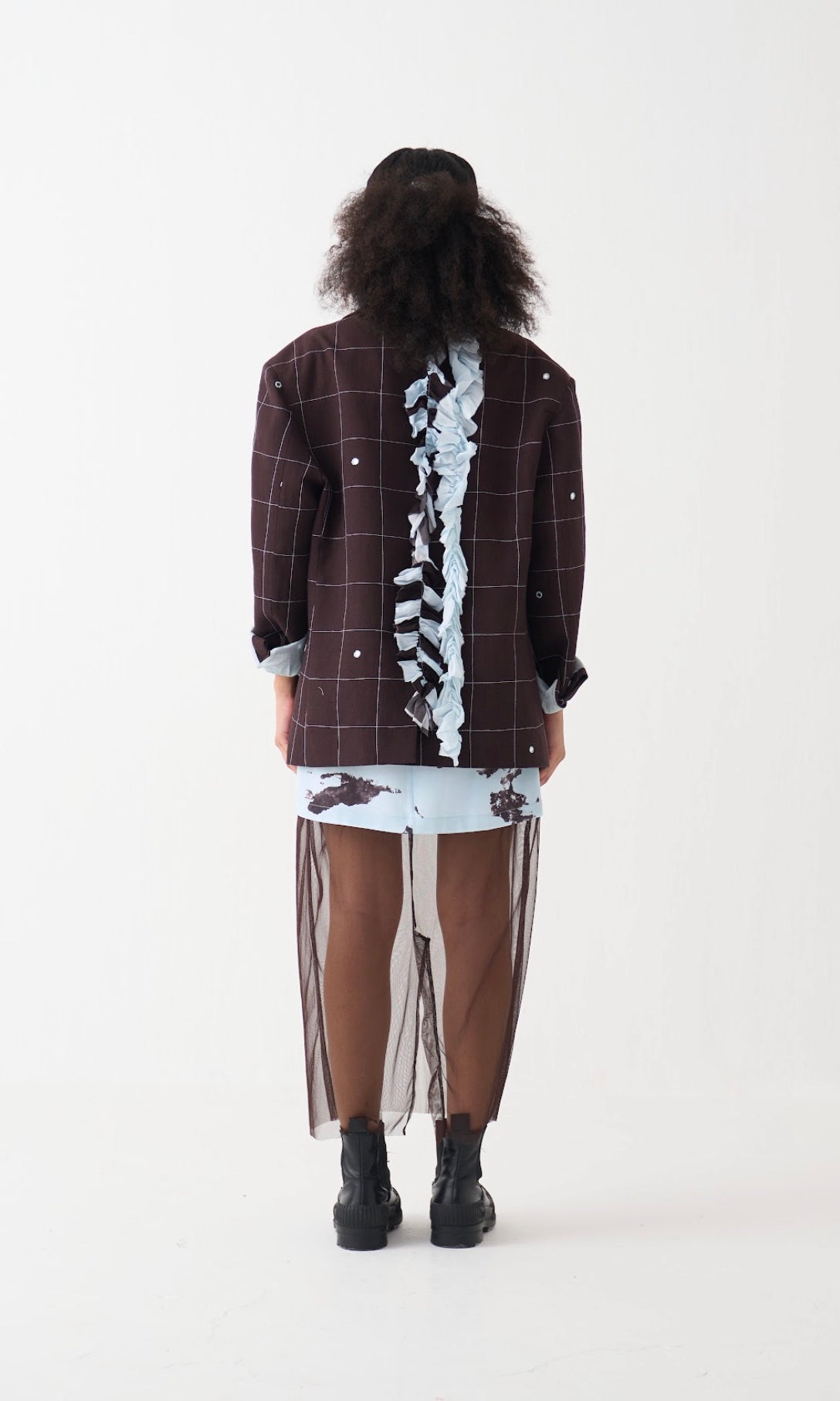 Mirror Emb. Jacket Co-ord (set Of 2)