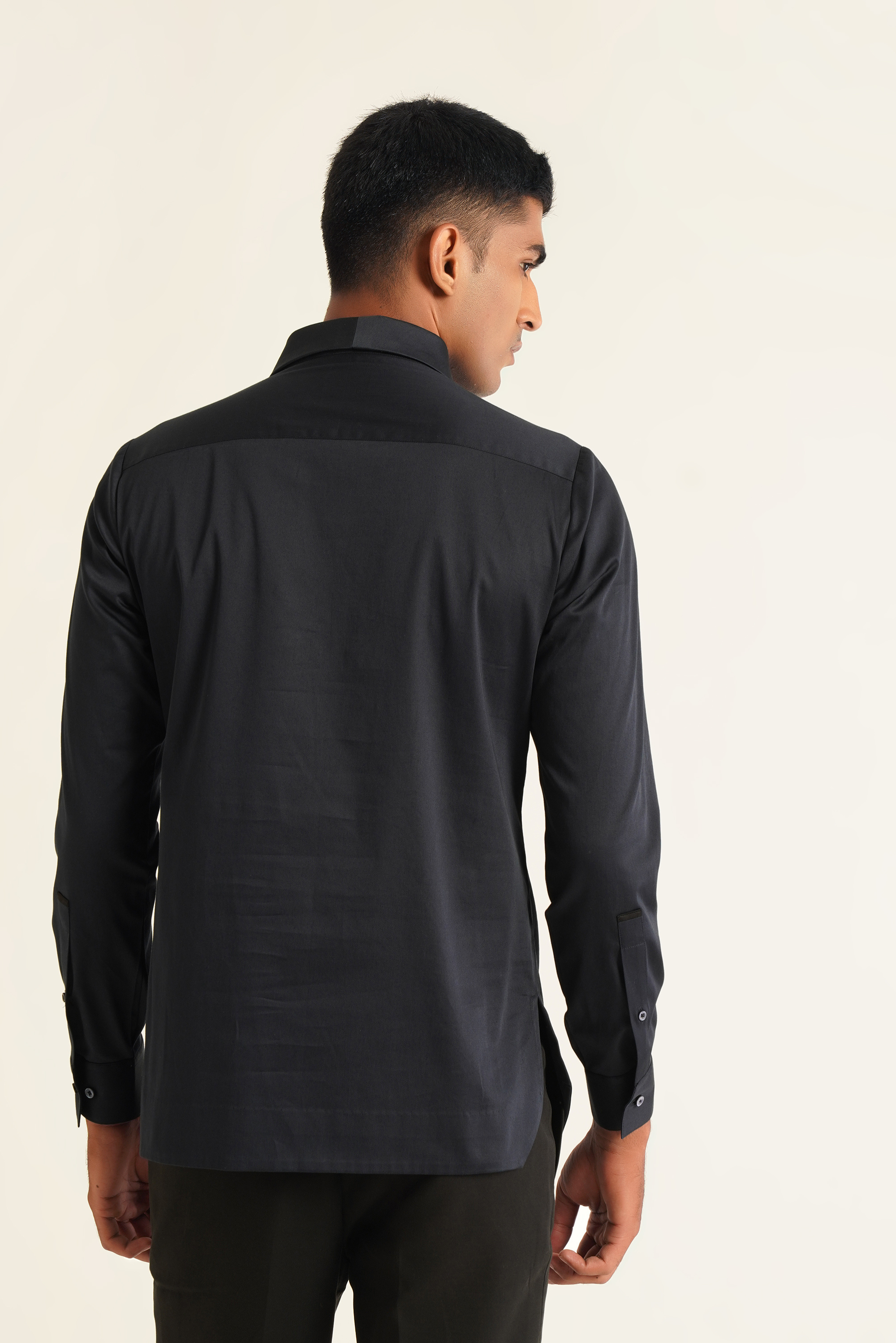 Seamless Collar Kurta Shirt