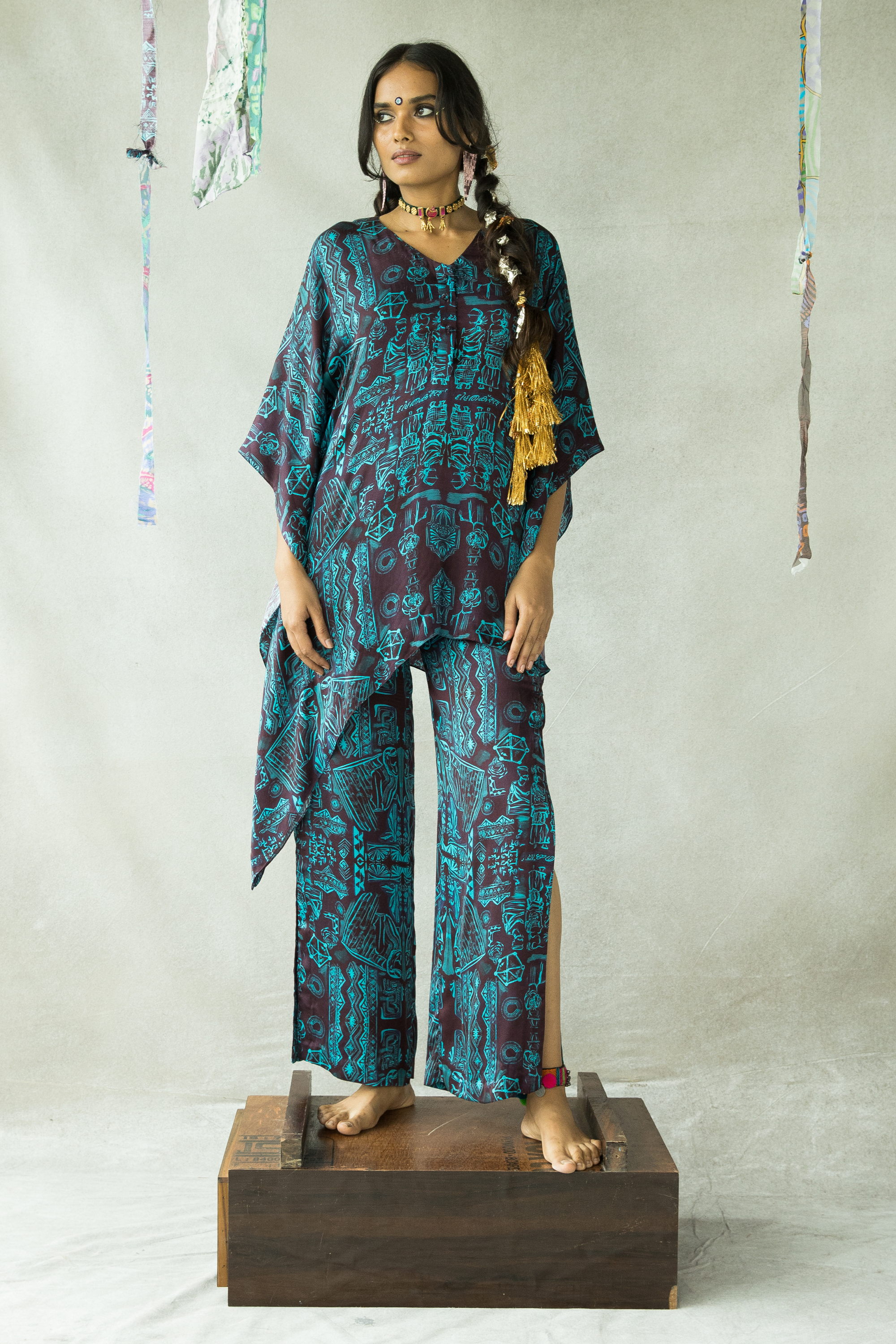 Bijlee Kaftan Co-ord