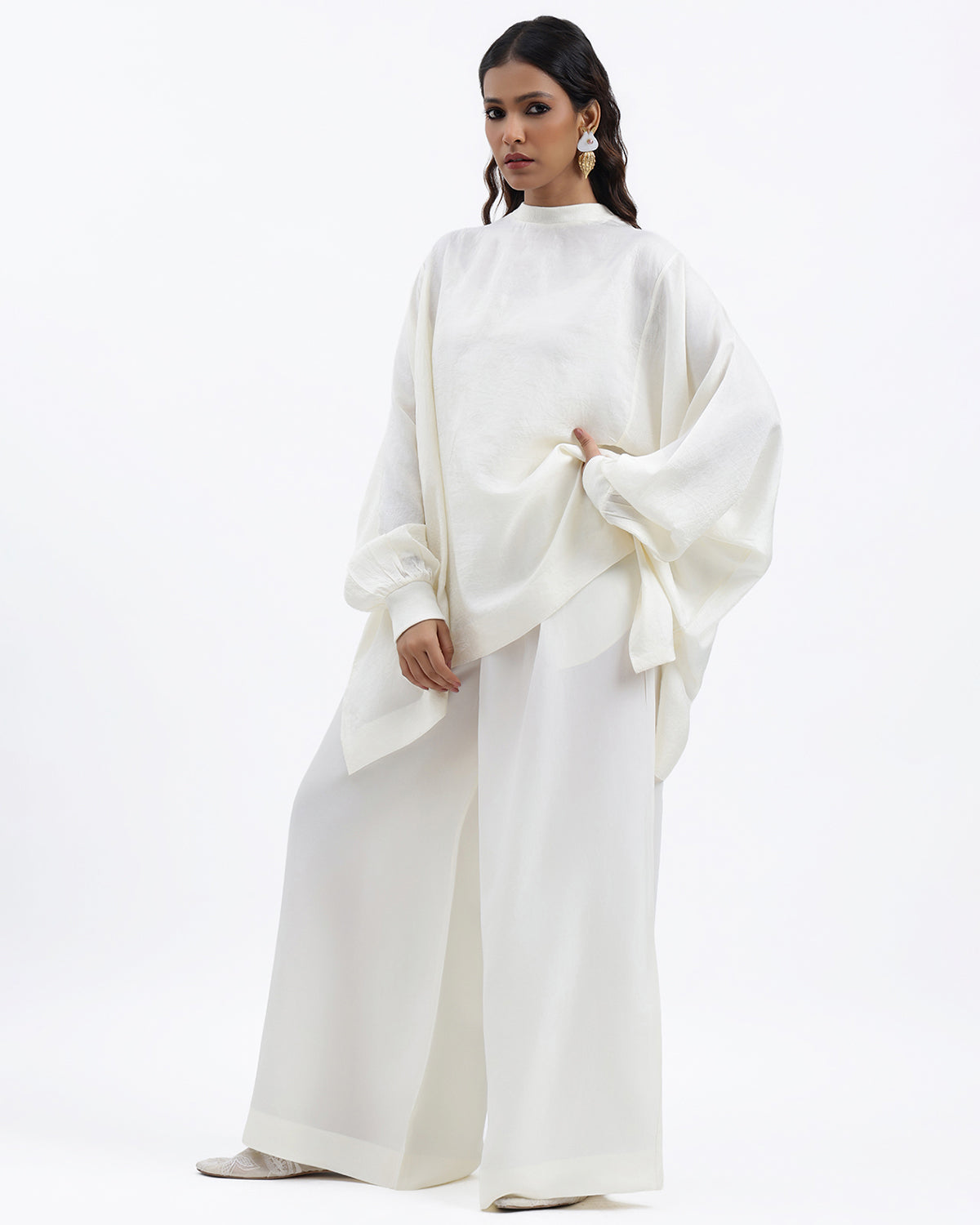 Boxy Kurta With Trouser