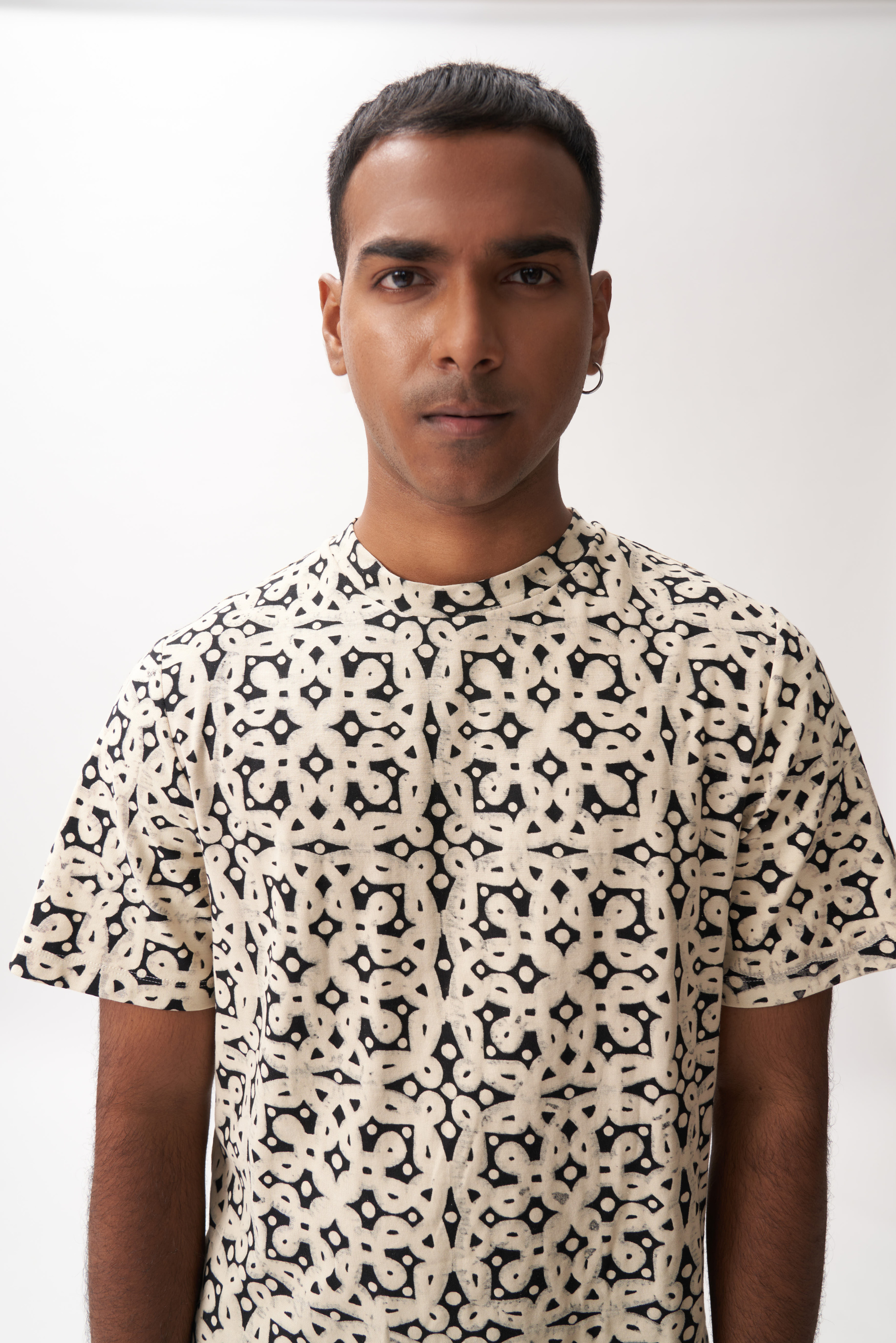 Kolam Blockprint T-Shirt