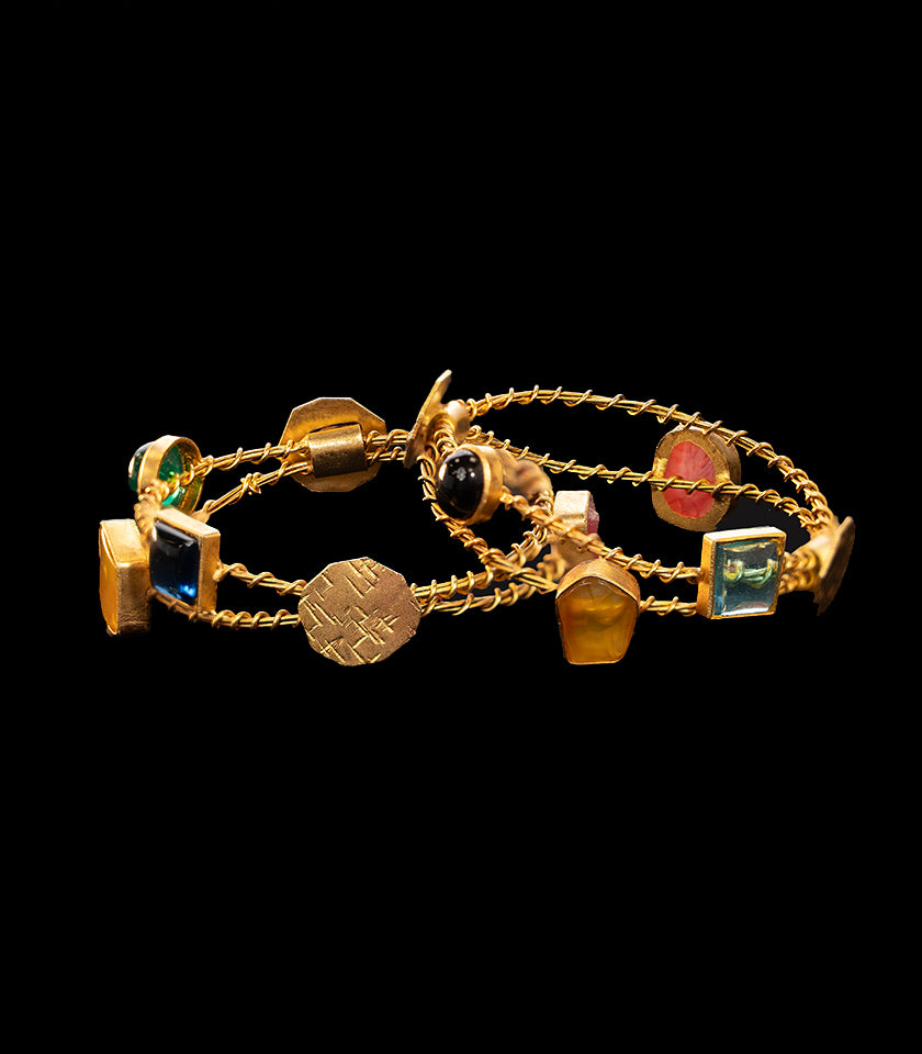 Twisted Treasure Bangles