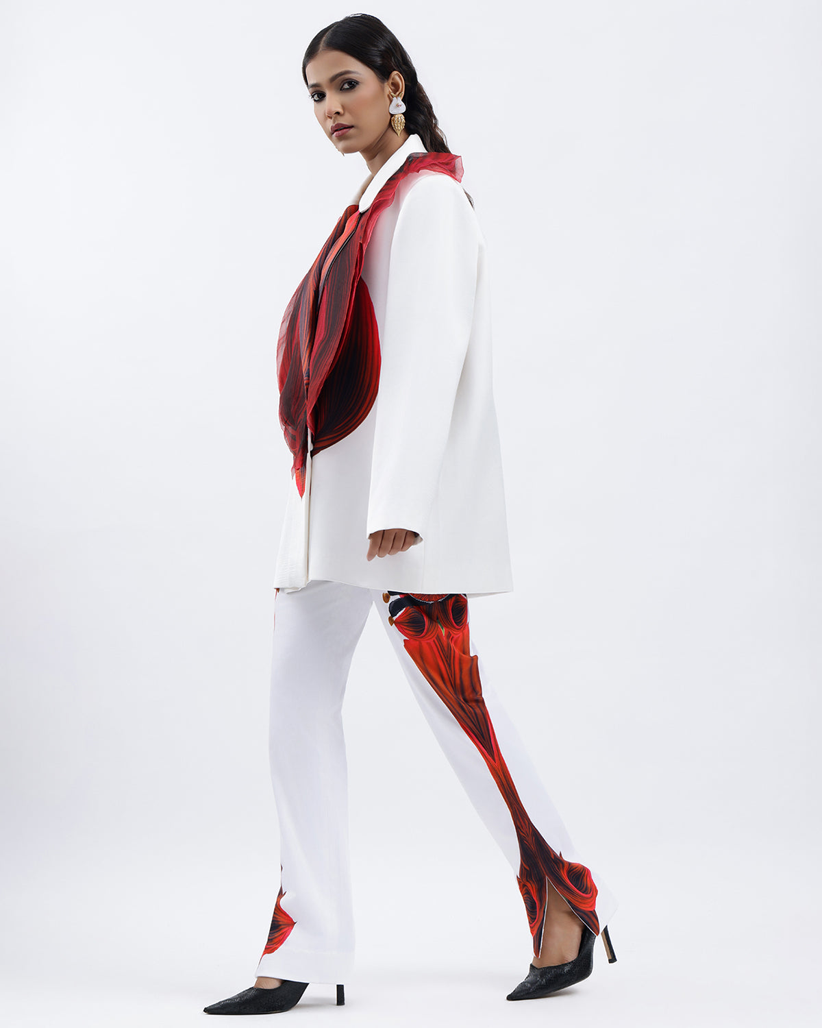 Blazer With Lycra Pant